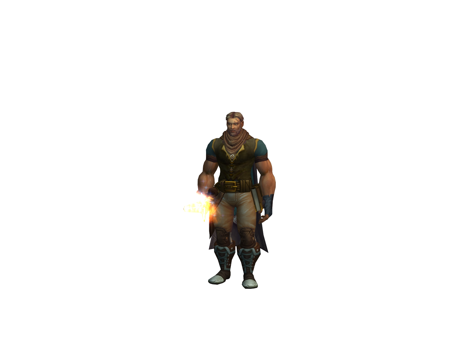 Solner 3D character render