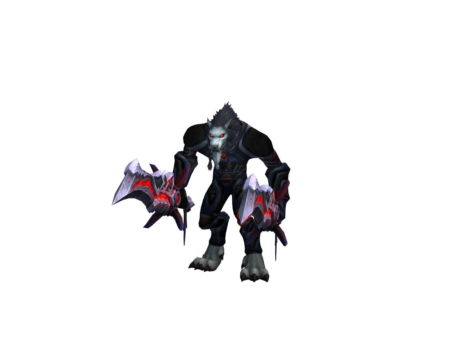 Worlhowol 3D character render