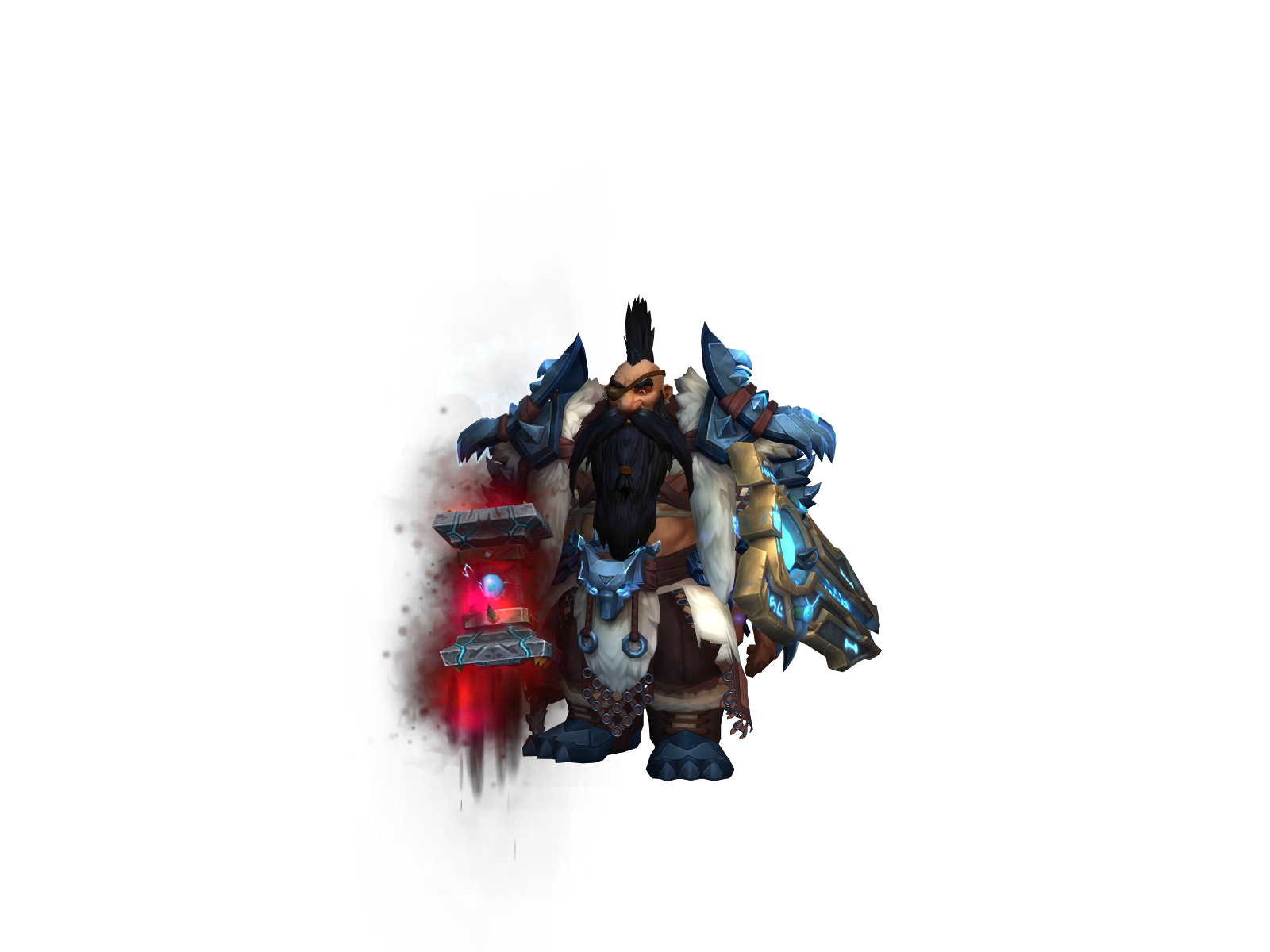 Altfok 3D character render