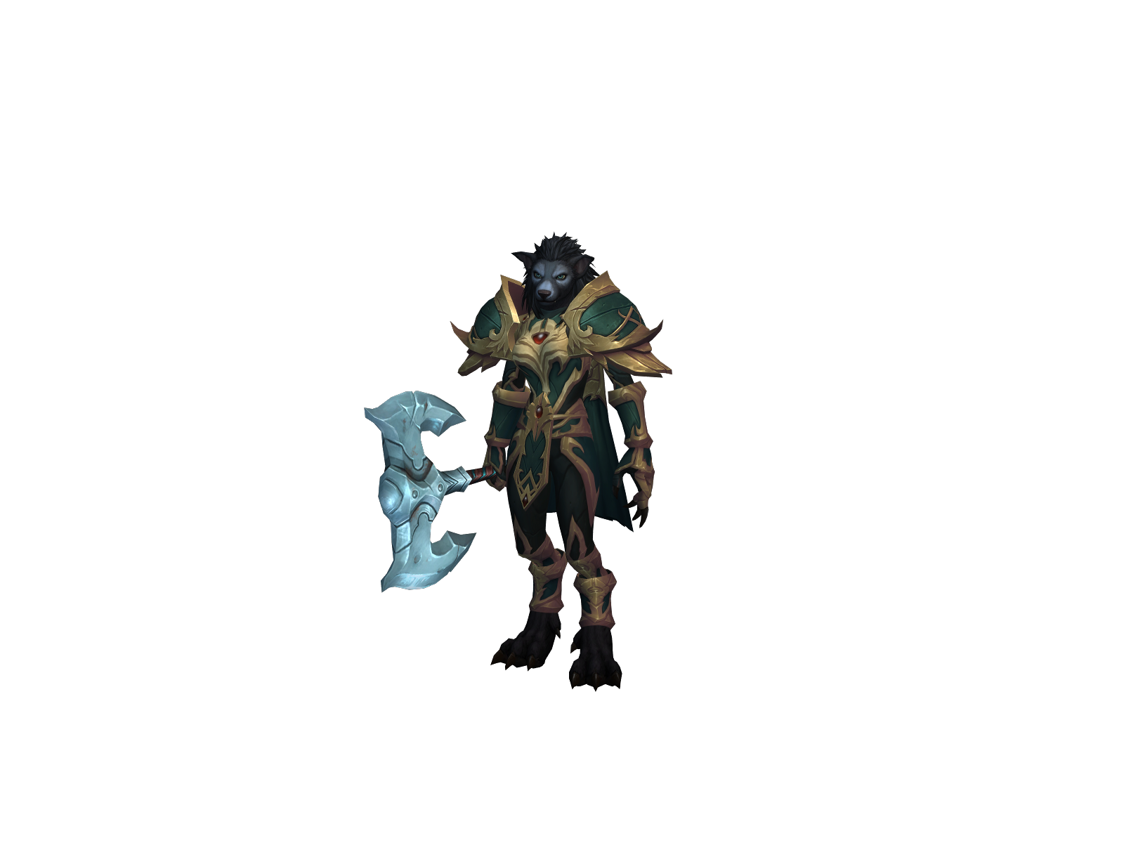 Kaylé 3D character render