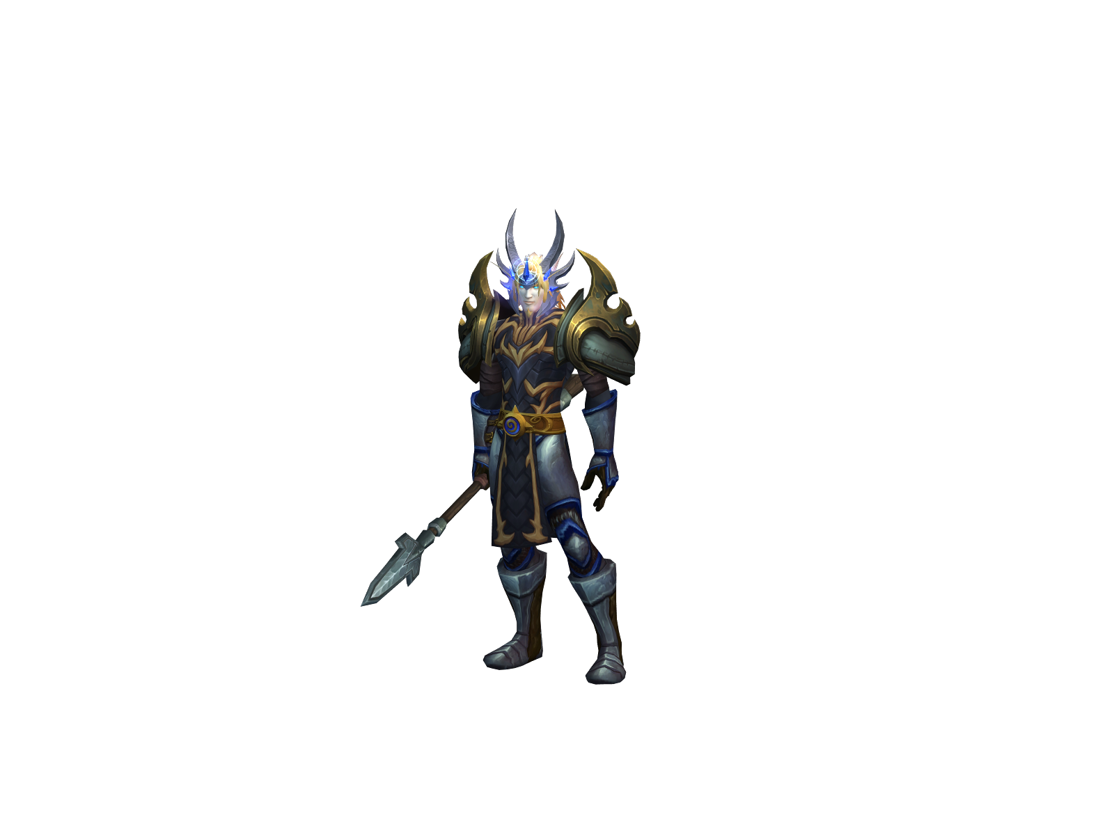 Lekinael 3D character render