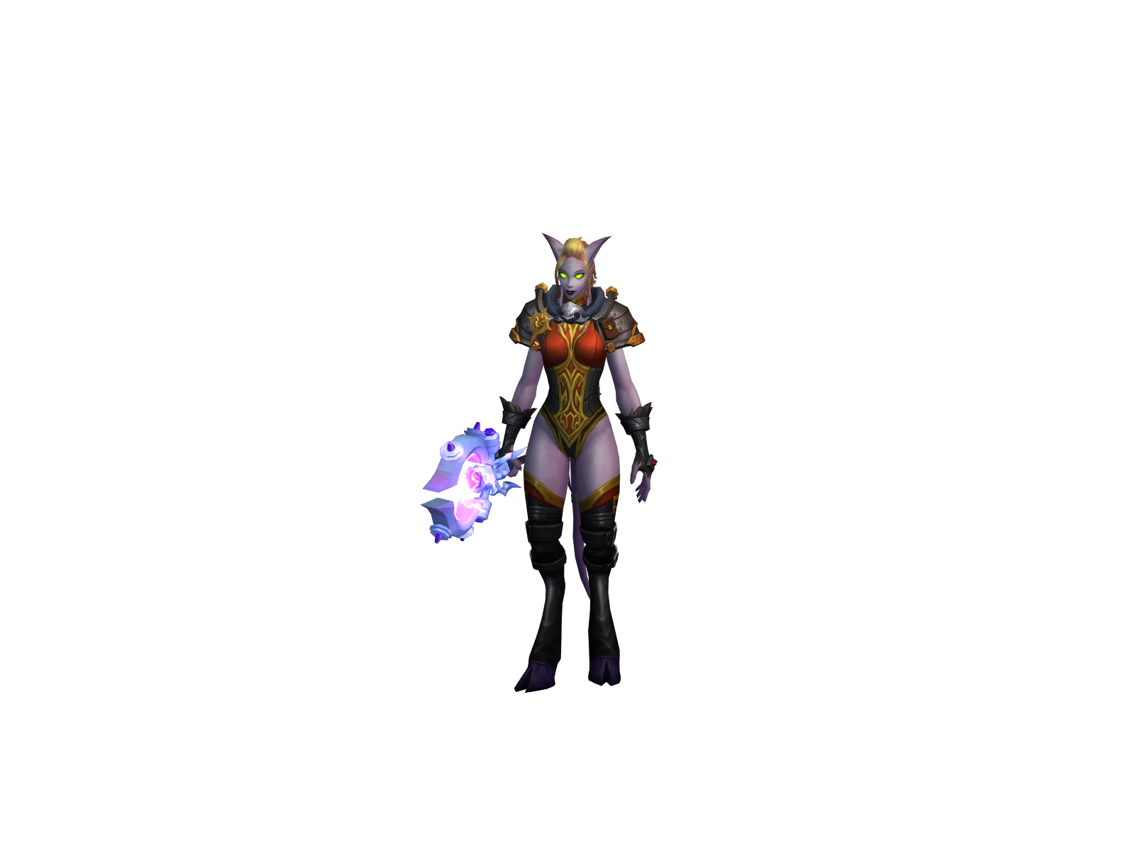 Femboyshaman 3D character render