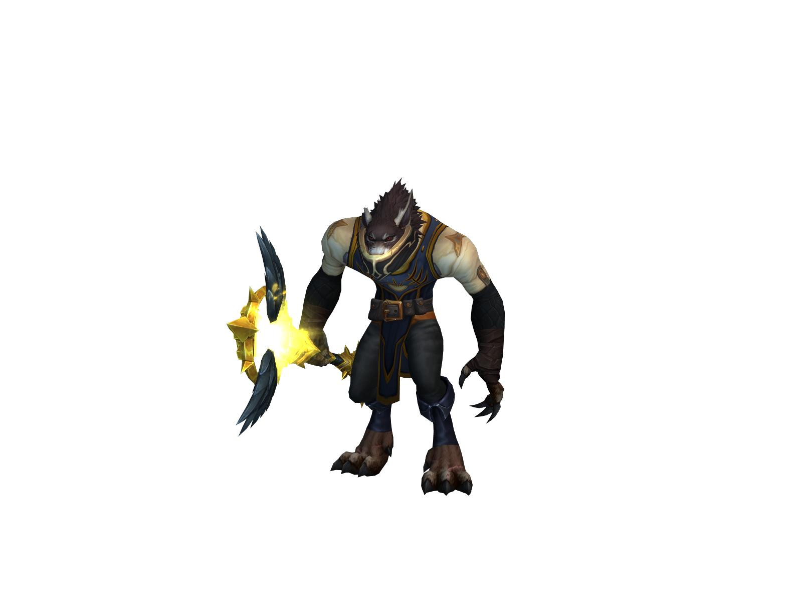 Ethard 3D character render