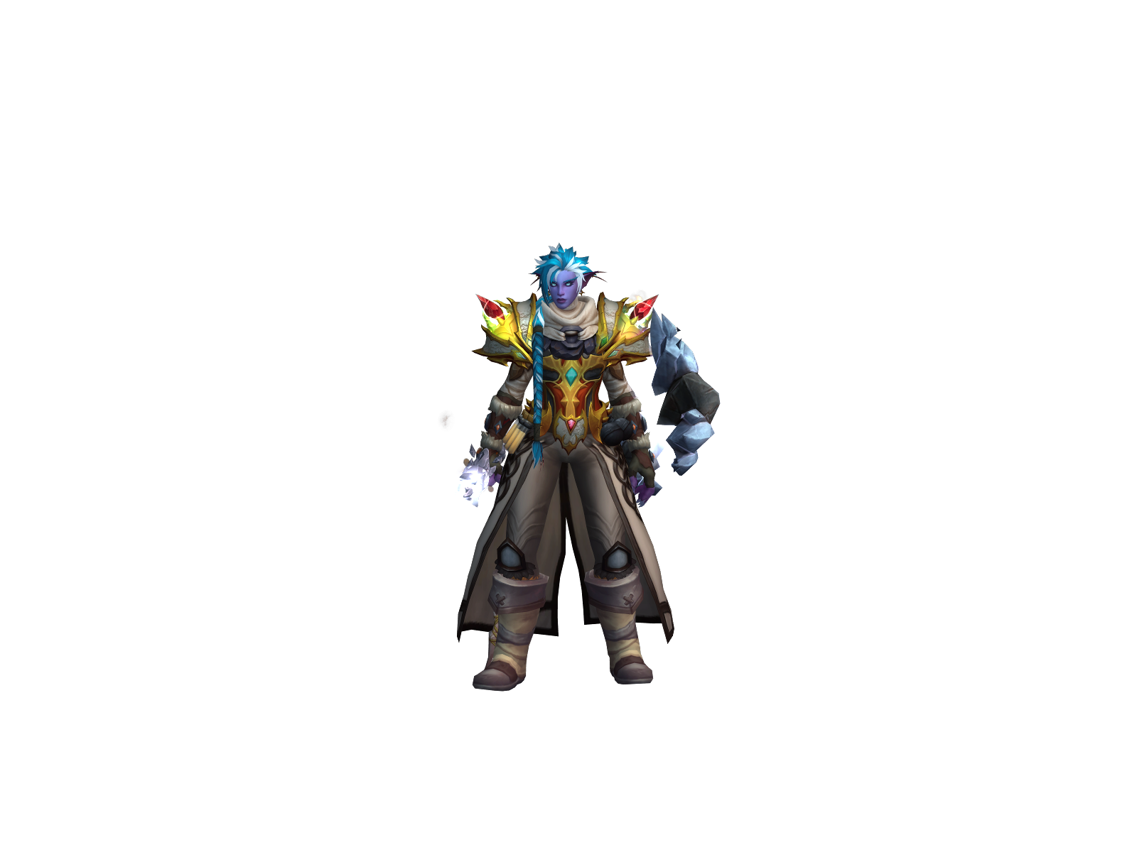 Sashishio 3D character render