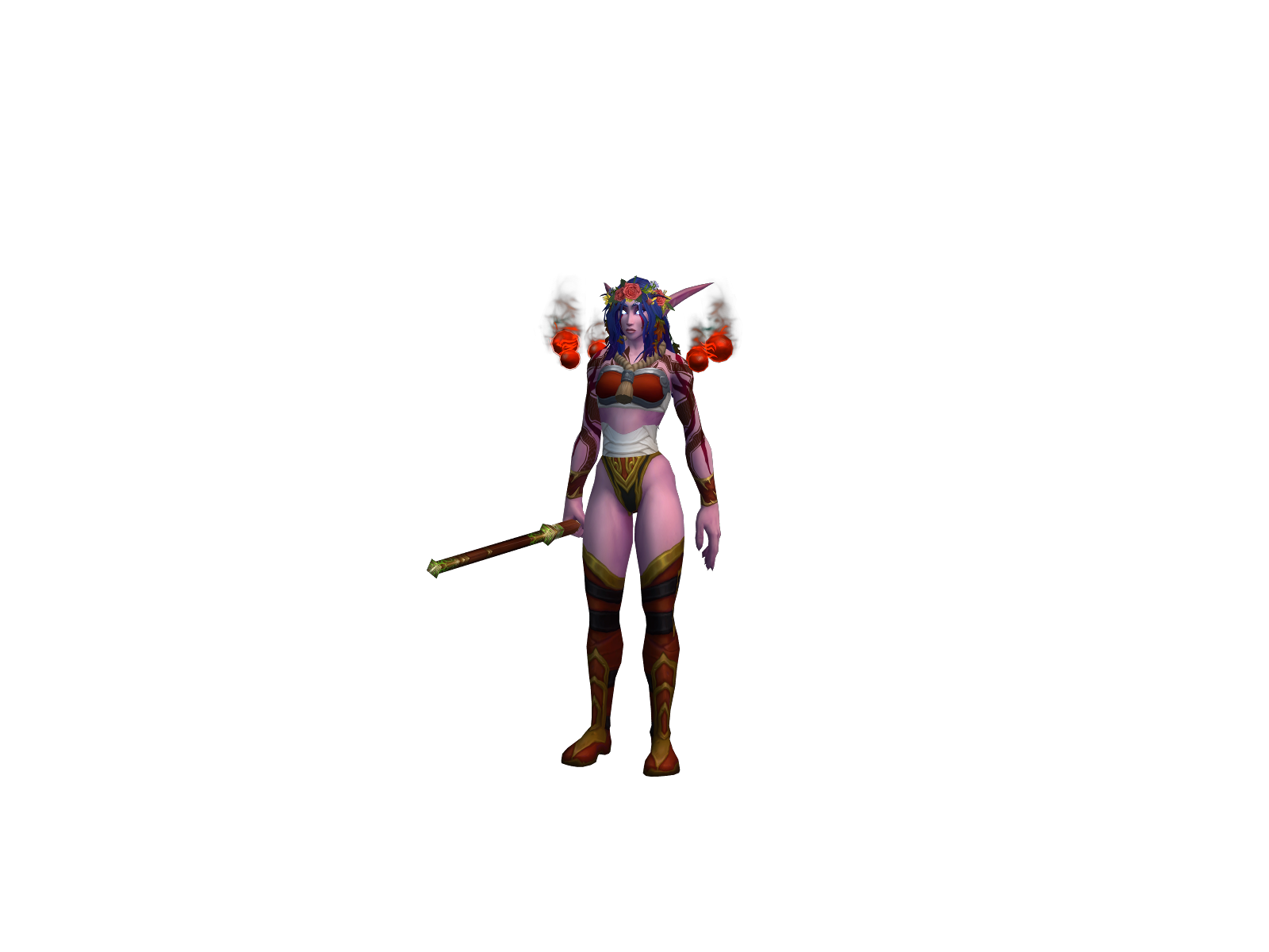 Quiess 3D character render
