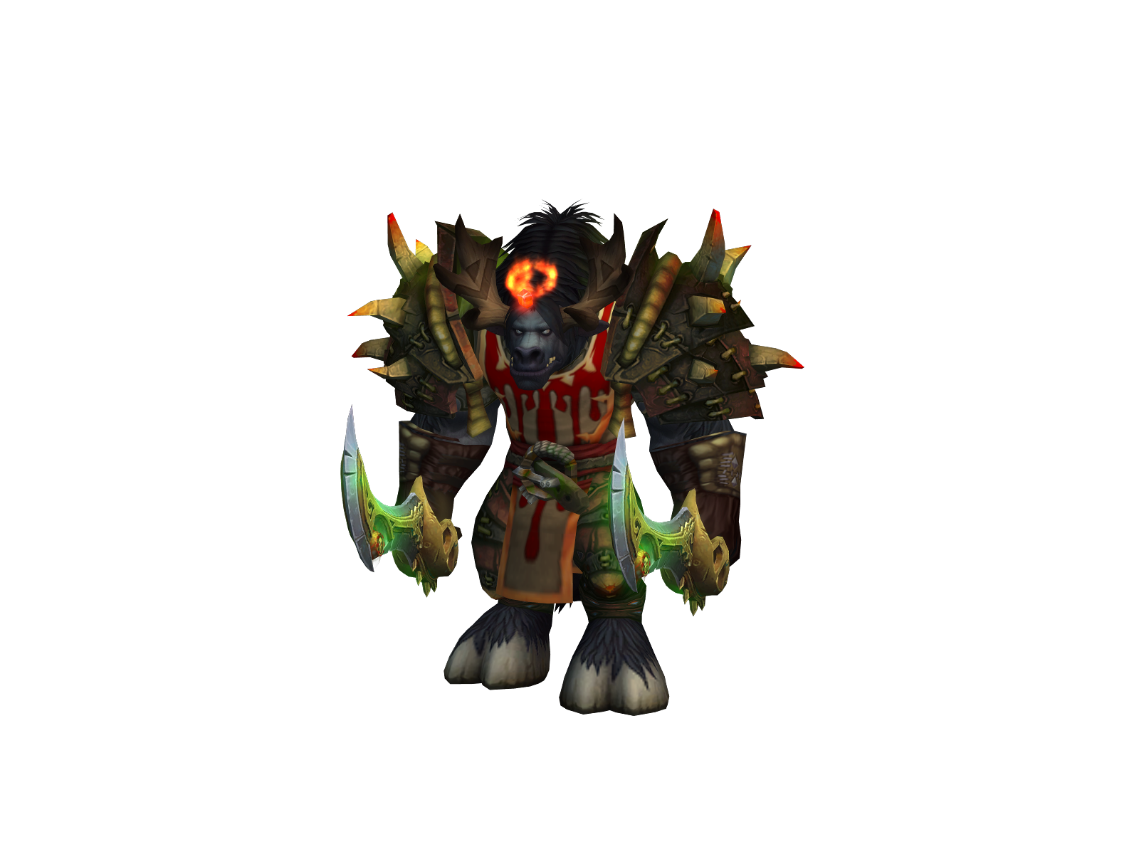 Gepo 3D character render