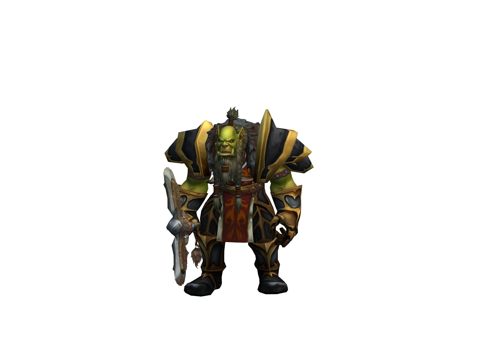 Darggarock 3D character render