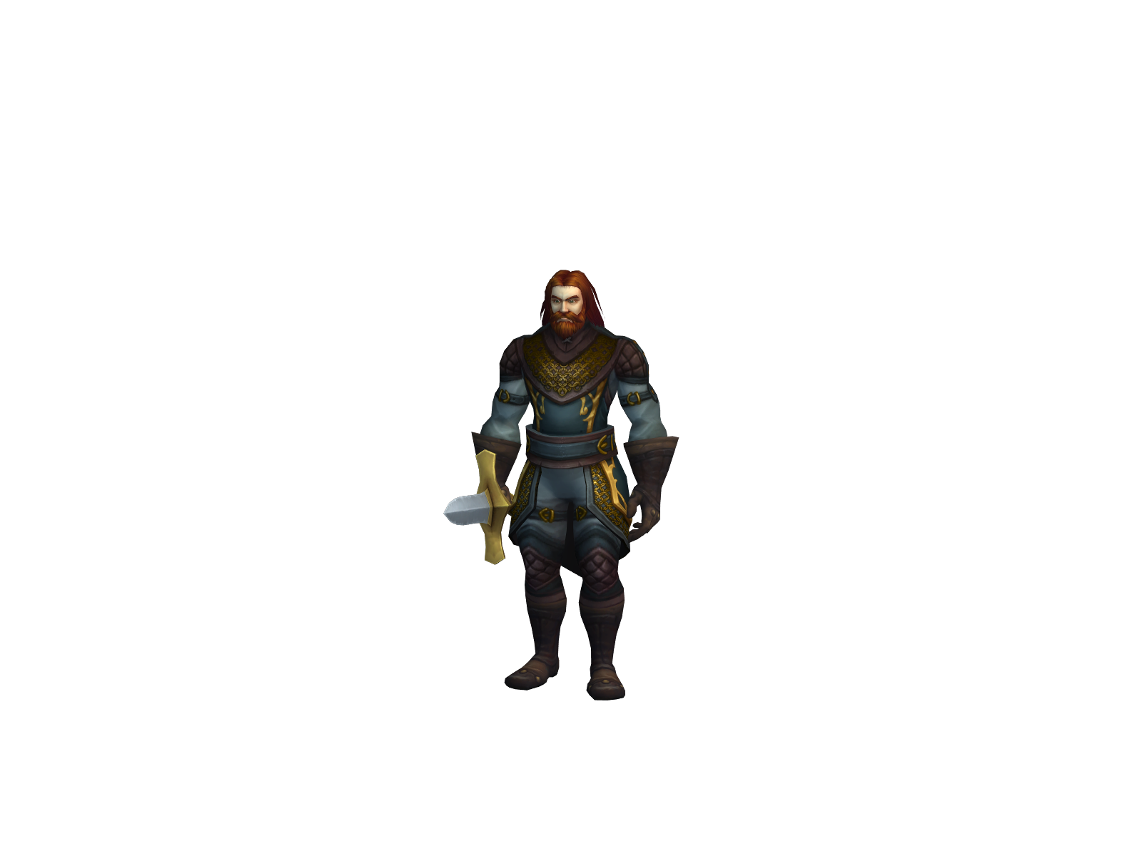 Davanthos 3D character render