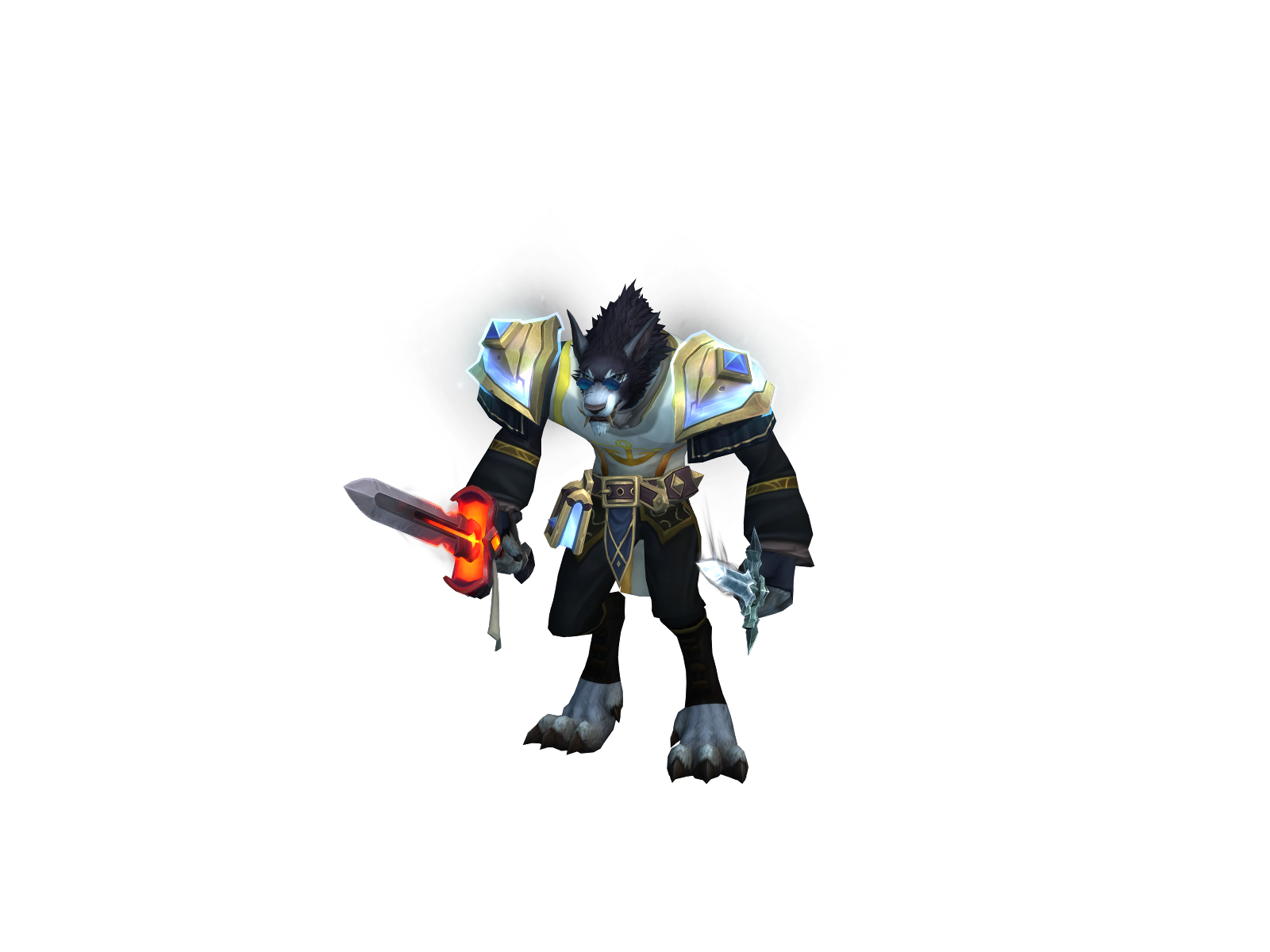 Sanon 3D character render