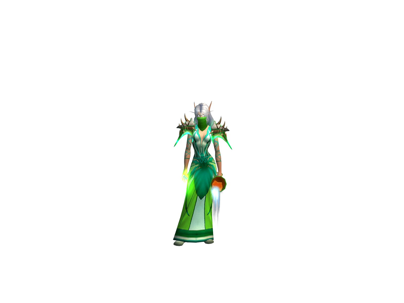 Flattered 3D character render