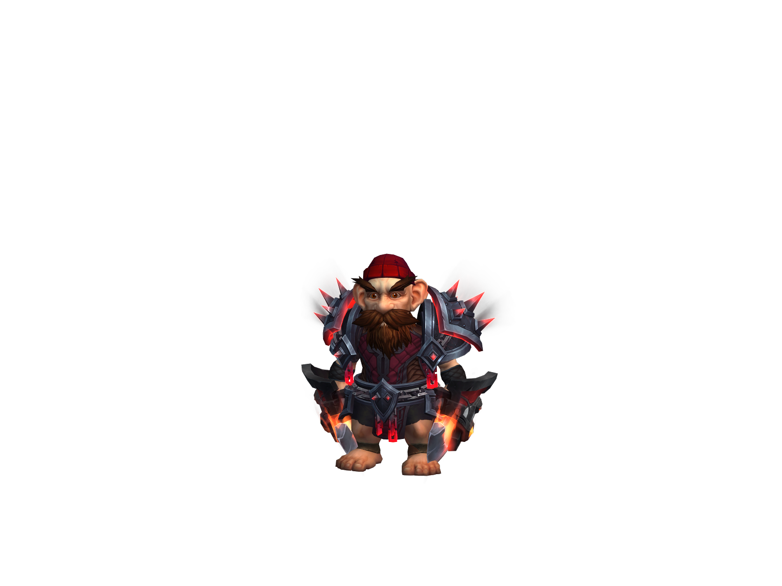 Bustá 3D character render