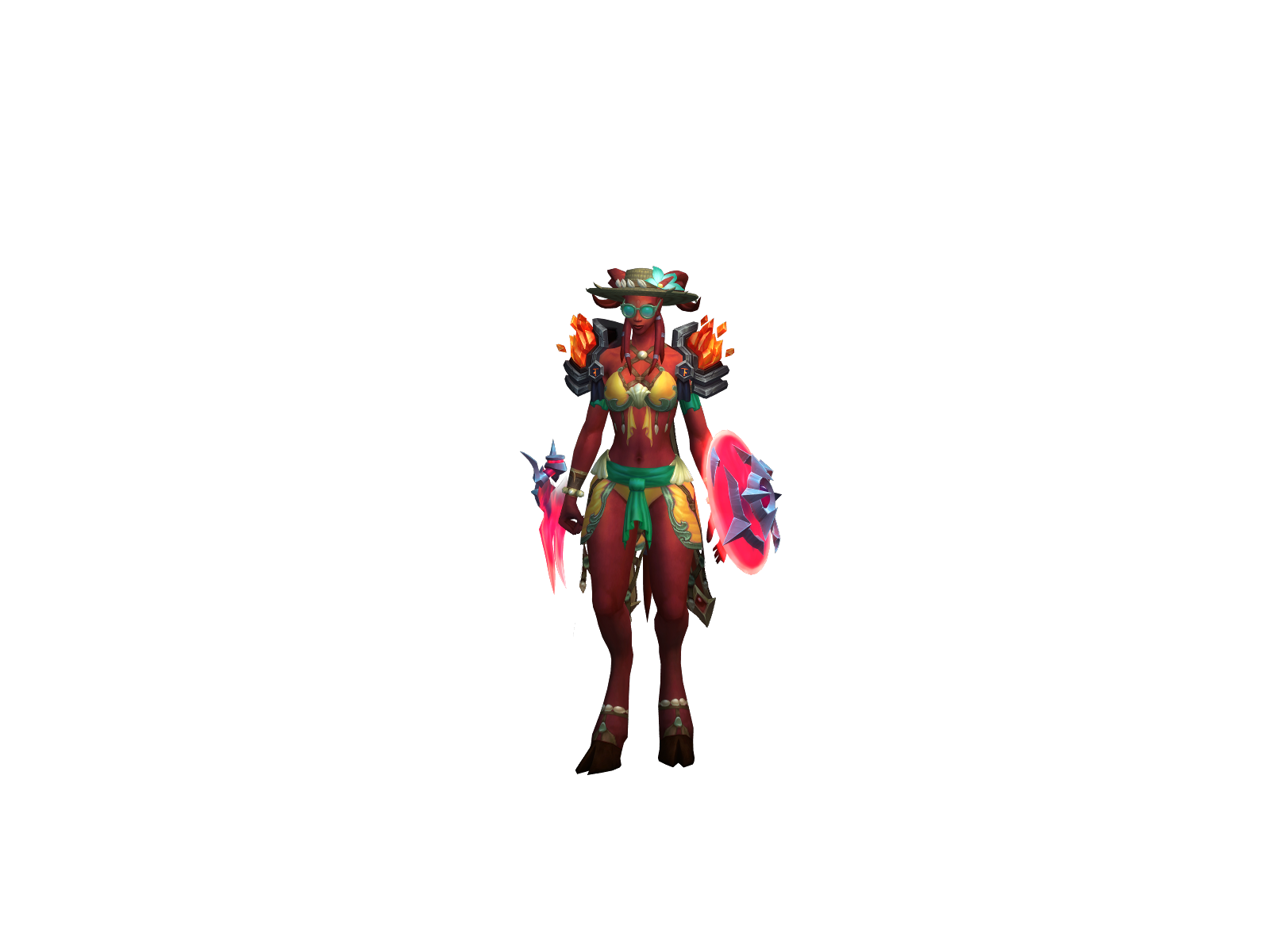 Sundaymimosa 3D character render