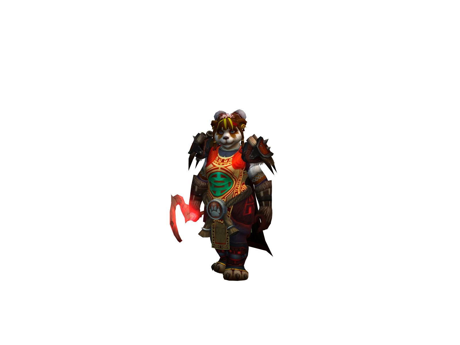 Kaoling 3D character render