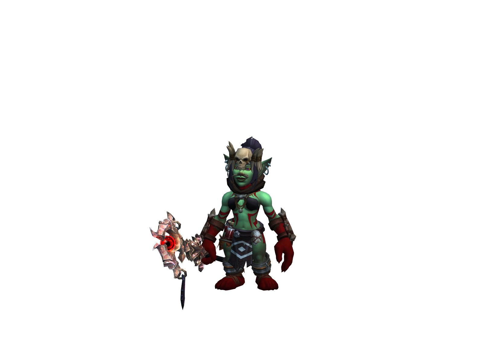 Cöökievendor 3D character render