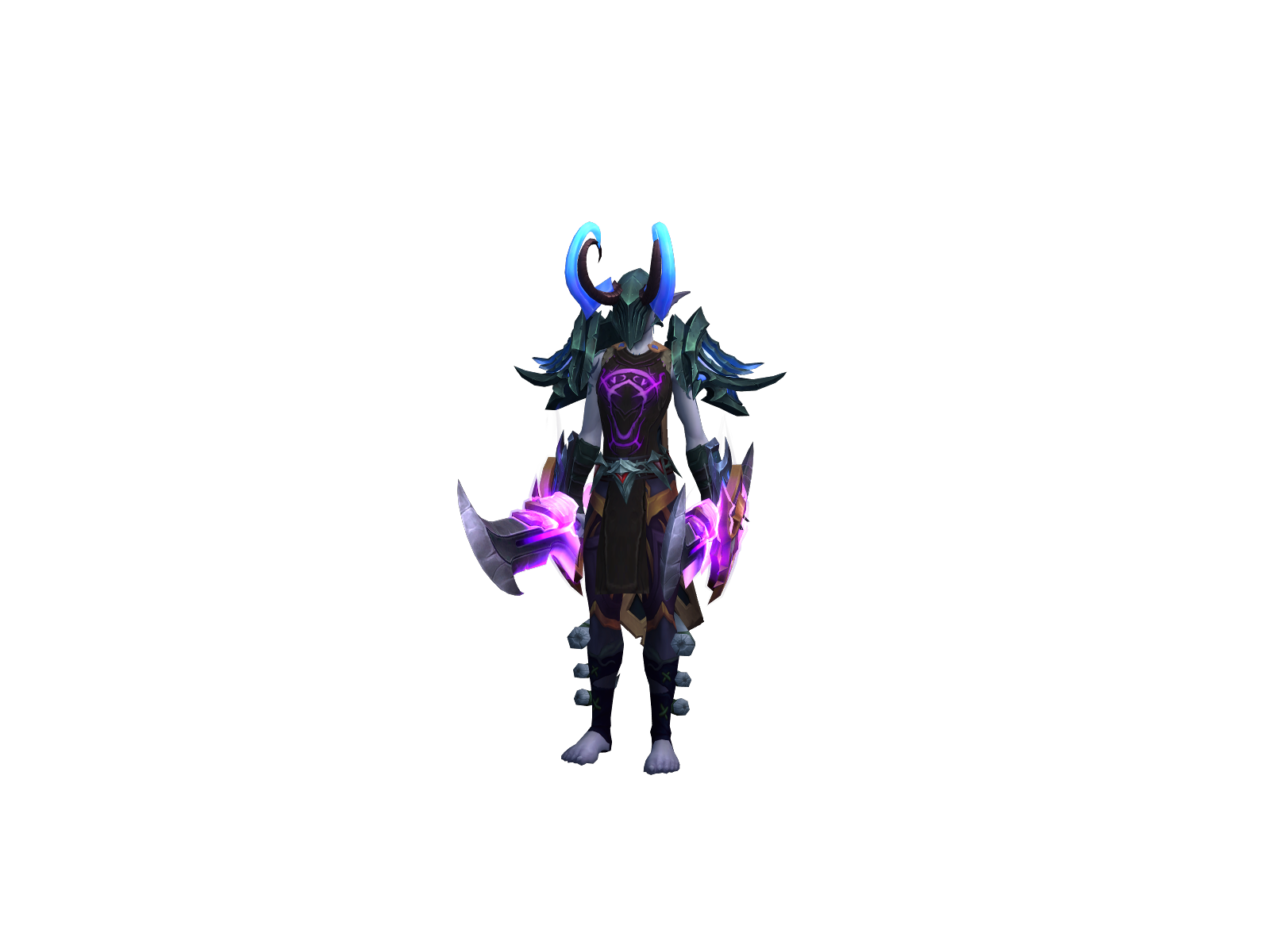 Seethe 3D character render