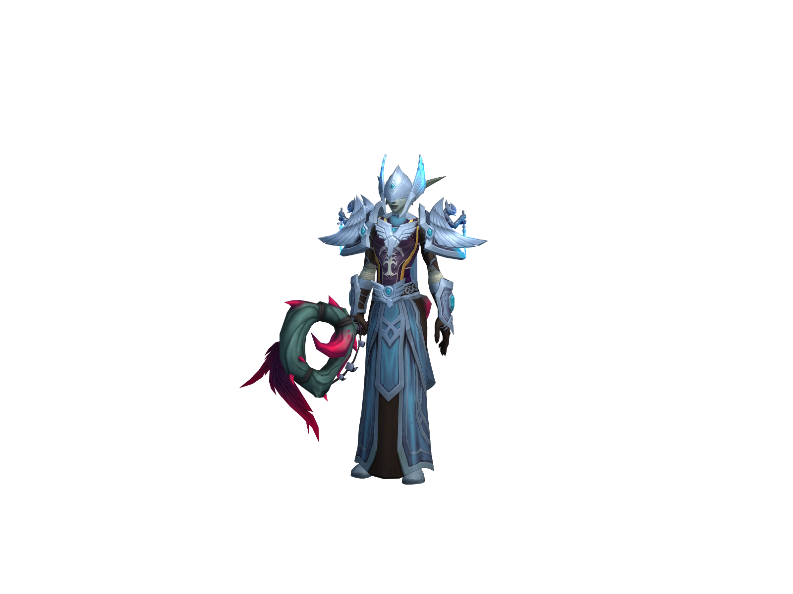 Azulberi 3D character render