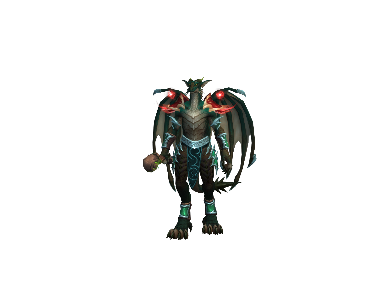 Strenyuak 3D character render