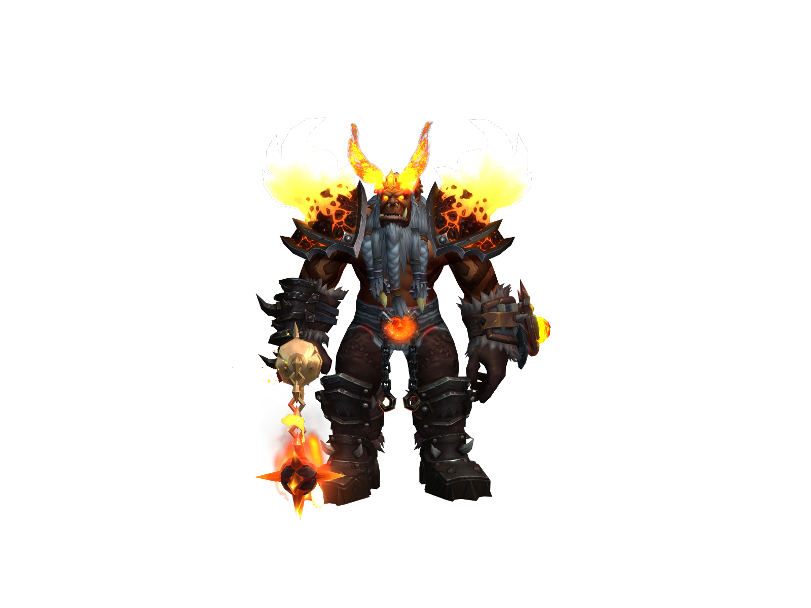 Shamanstonks 3D character render