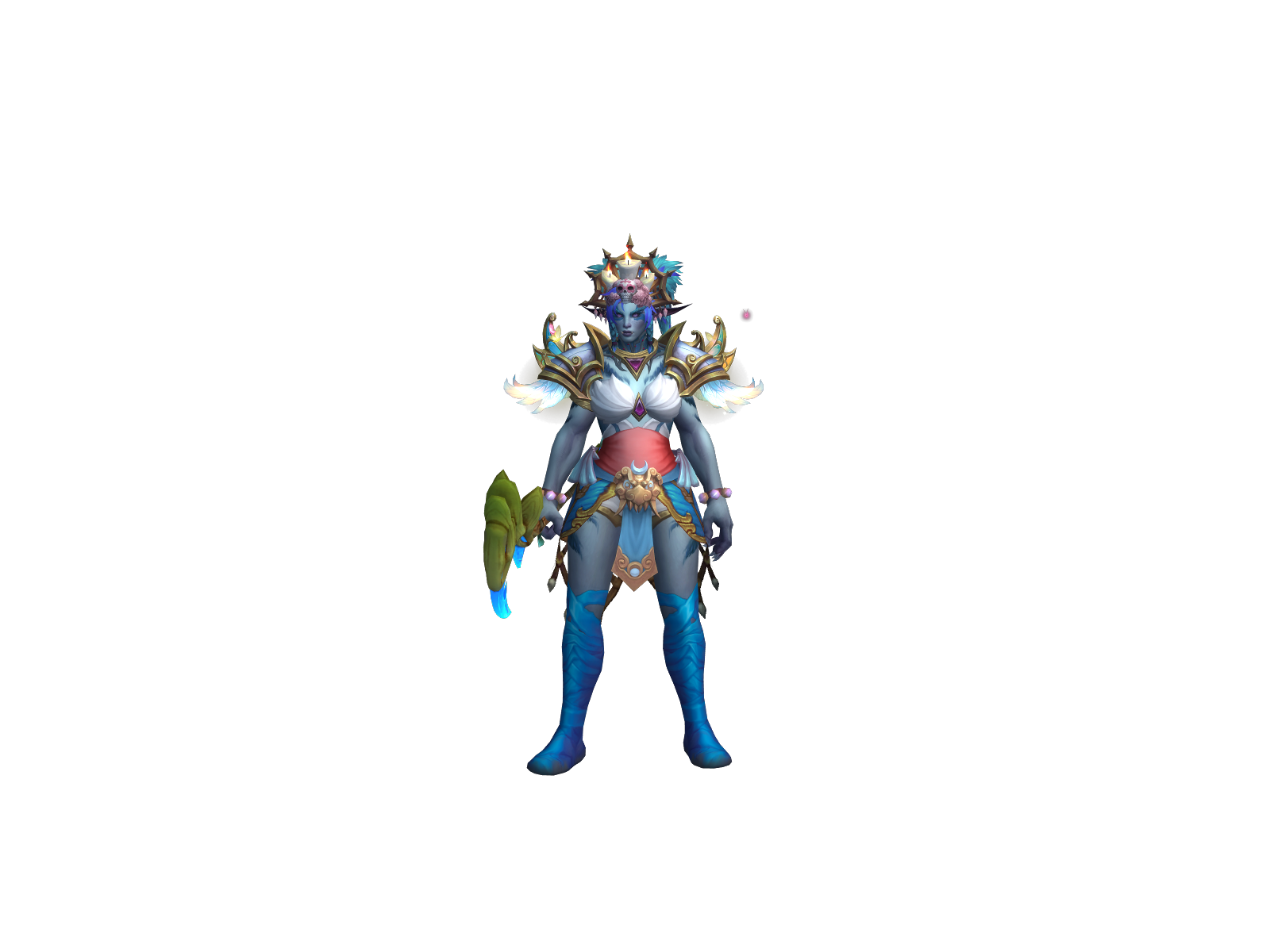 Dianathe 3D character render