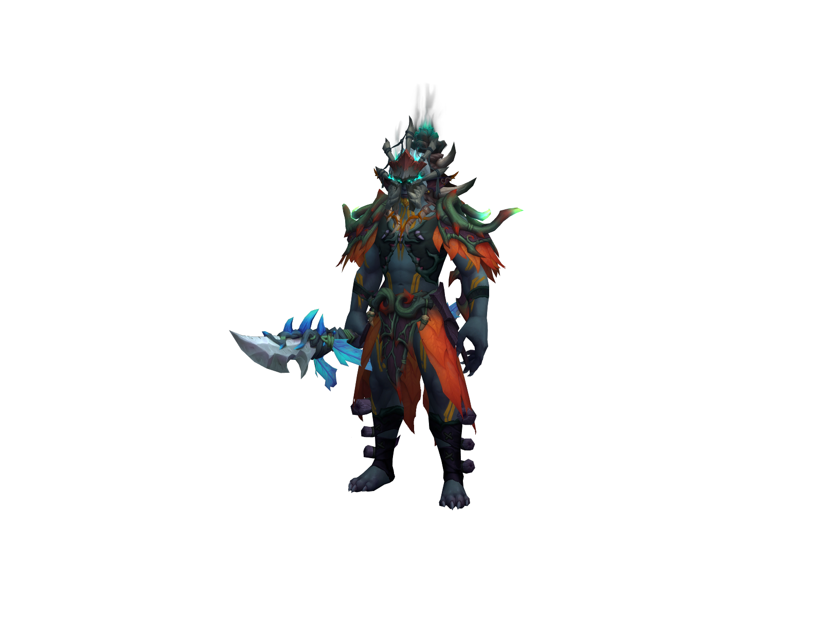 Herbatism 3D character render