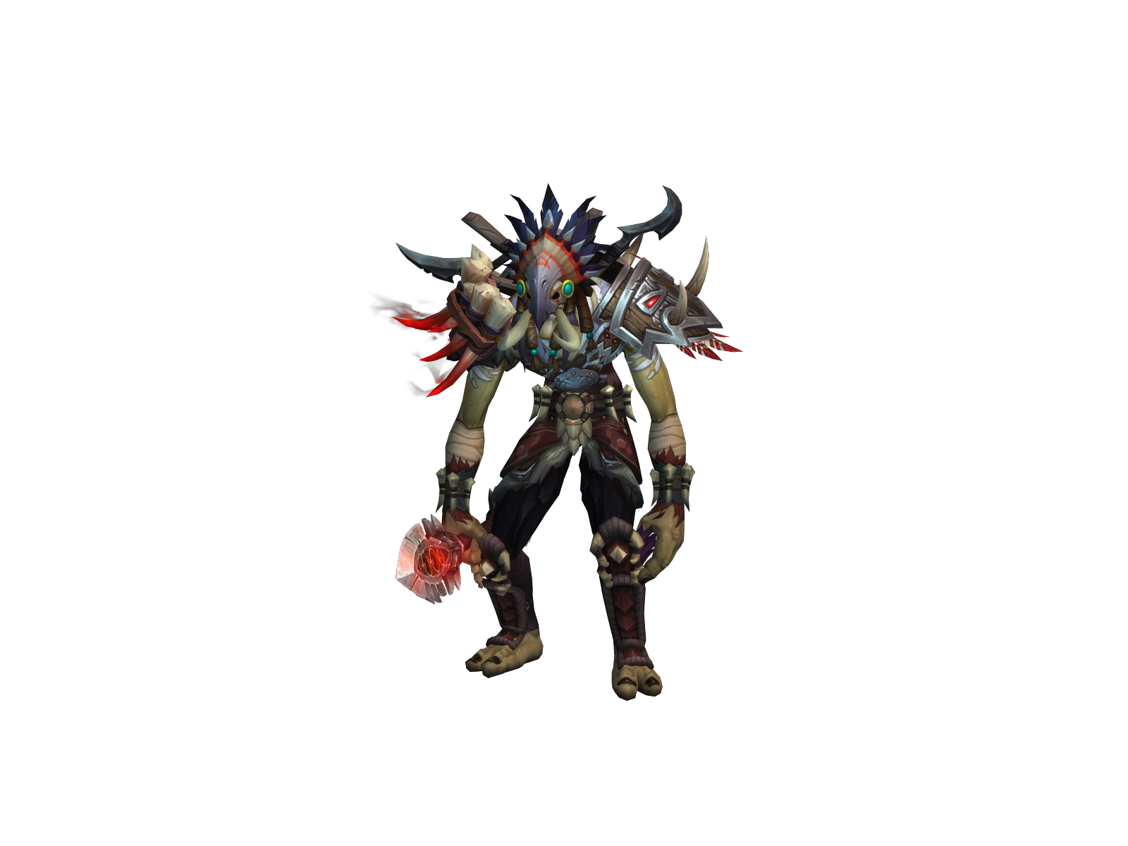 Shakazan 3D character render
