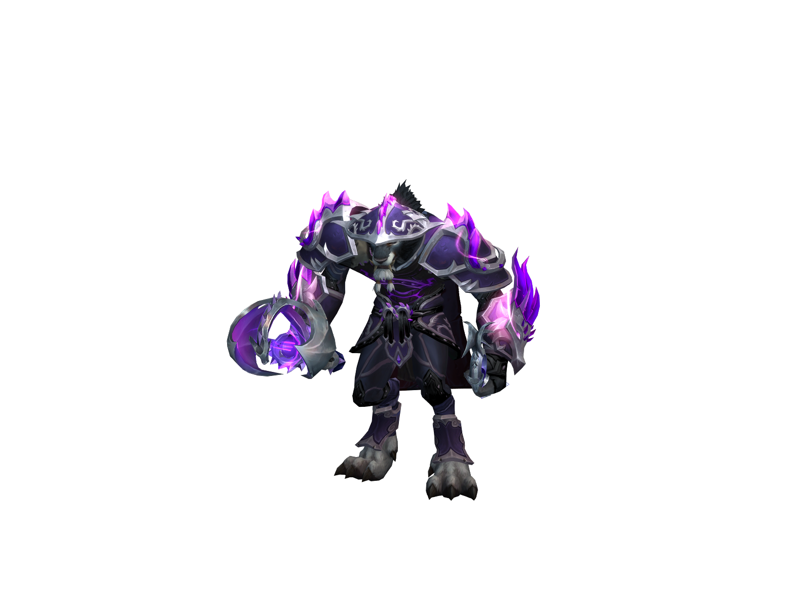 Malwair 3D character render