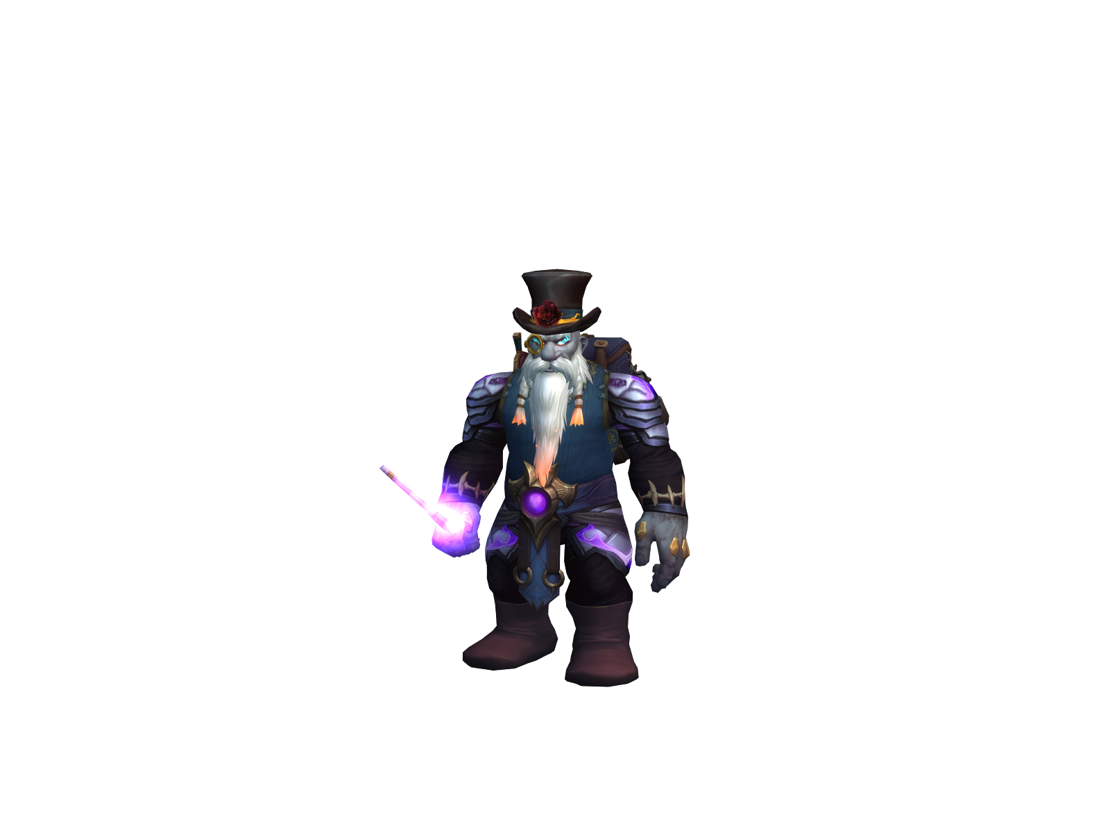 Snowiron 3D character render