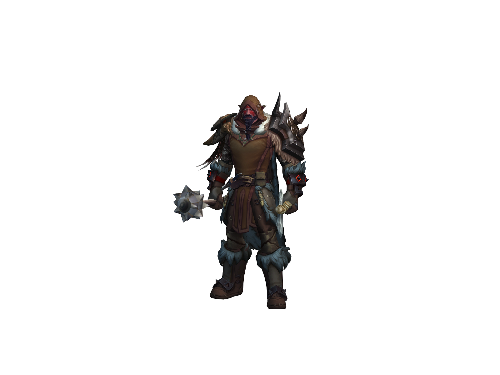 Cernenus 3D character render