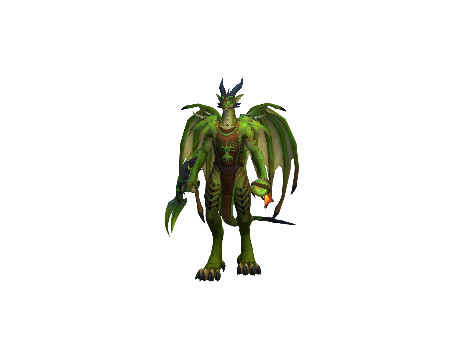 Shyvryx 3D character render