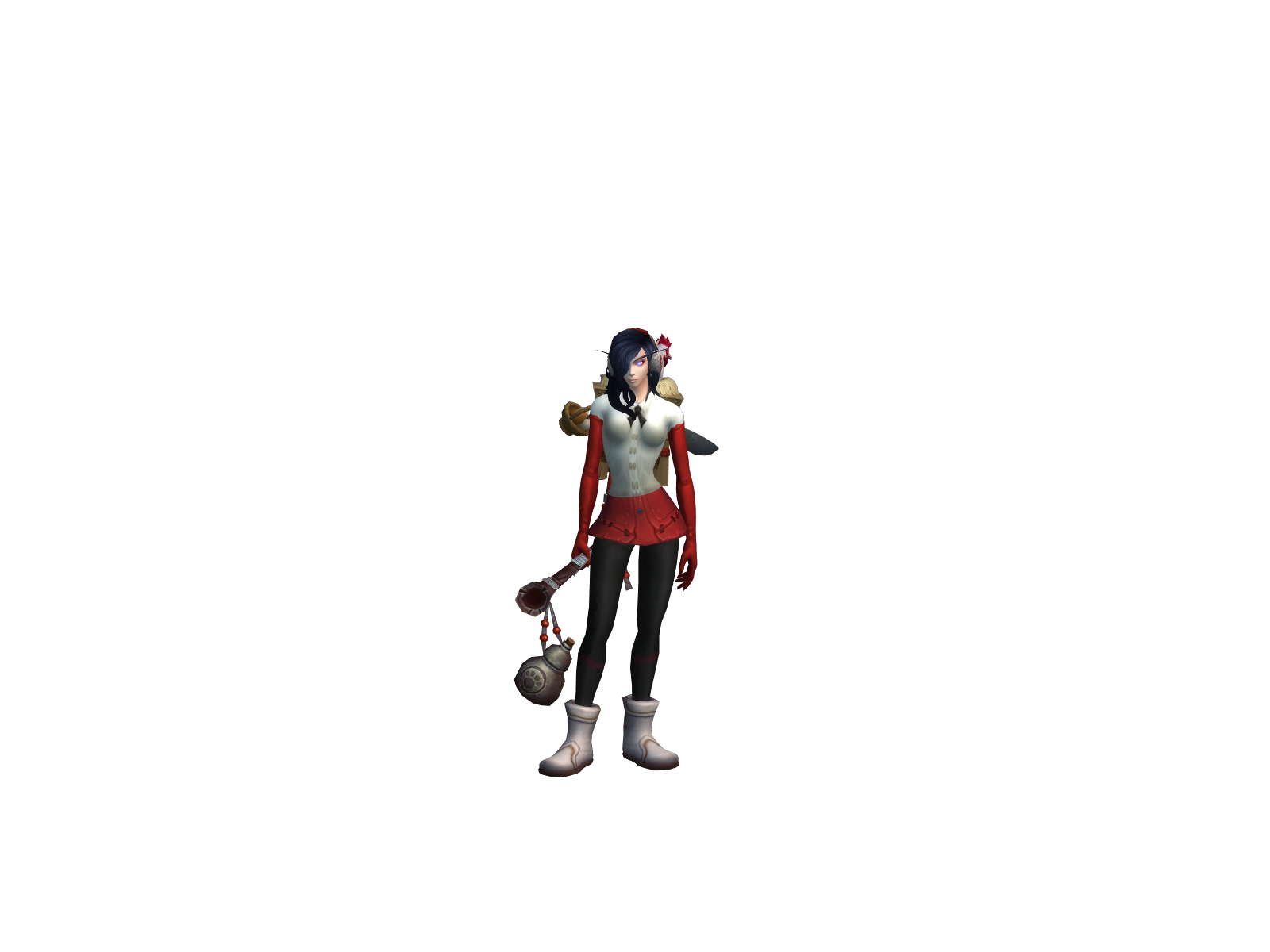 Bellaphi 3D character render