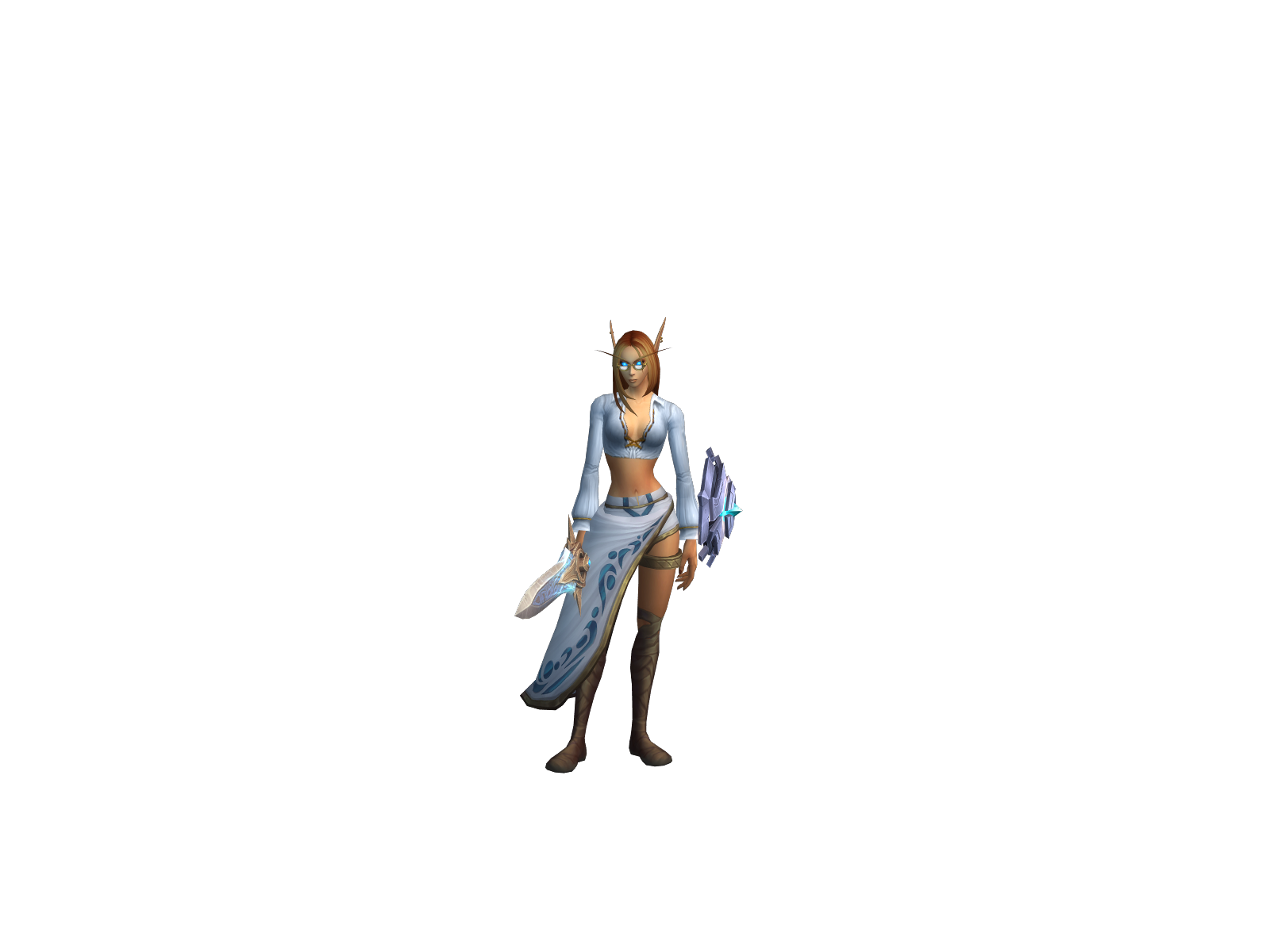 Holynari 3D character render