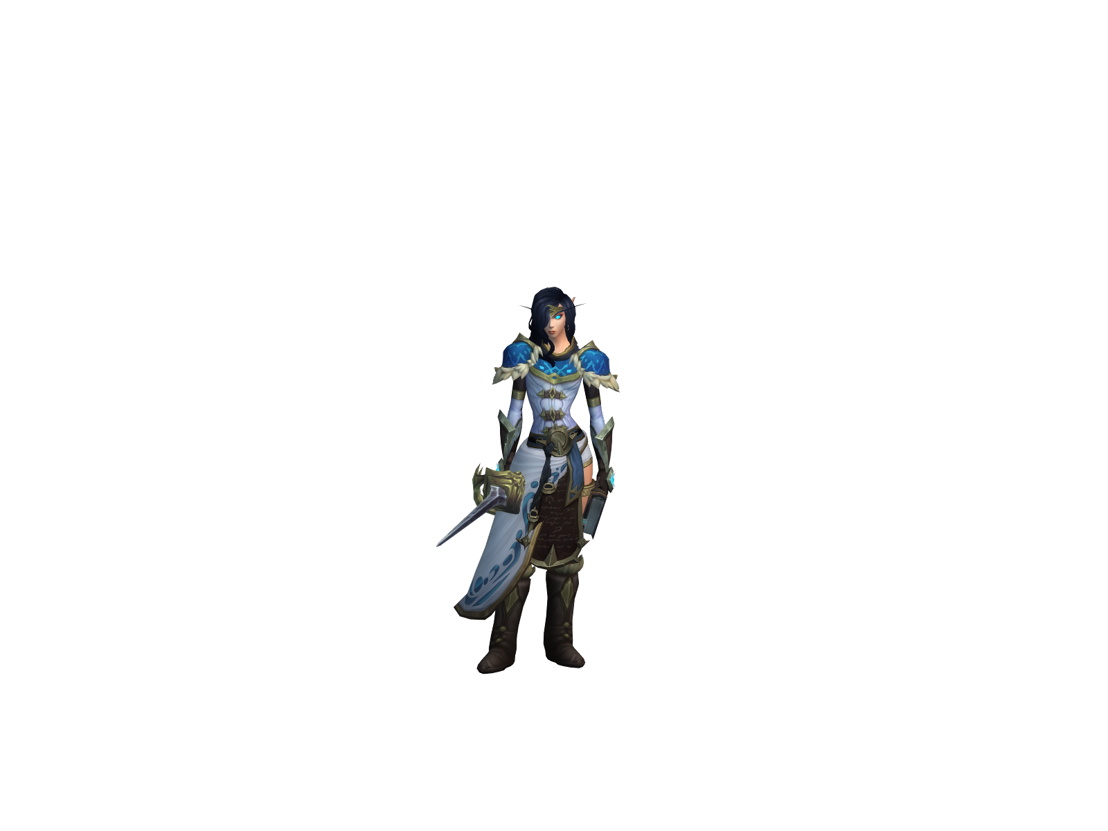 Faersong 3D character render