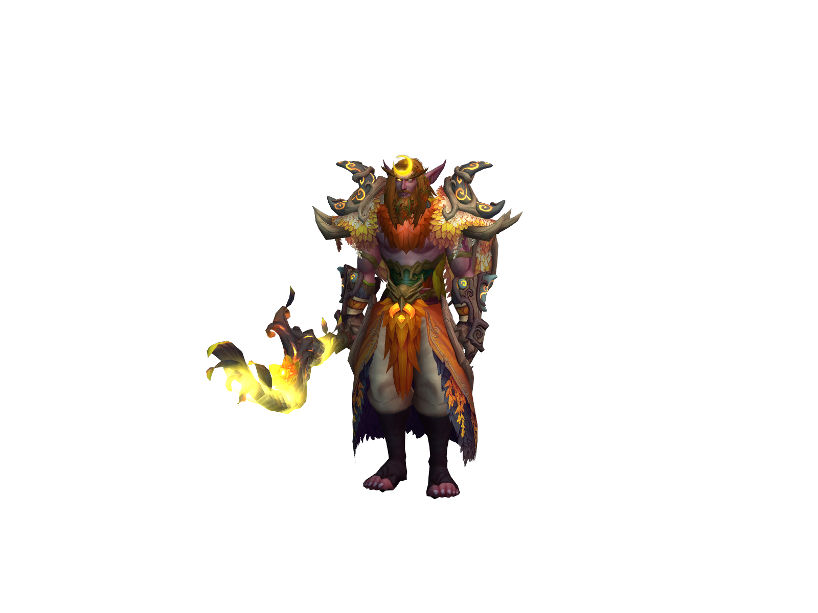 Malautumn 3D character render