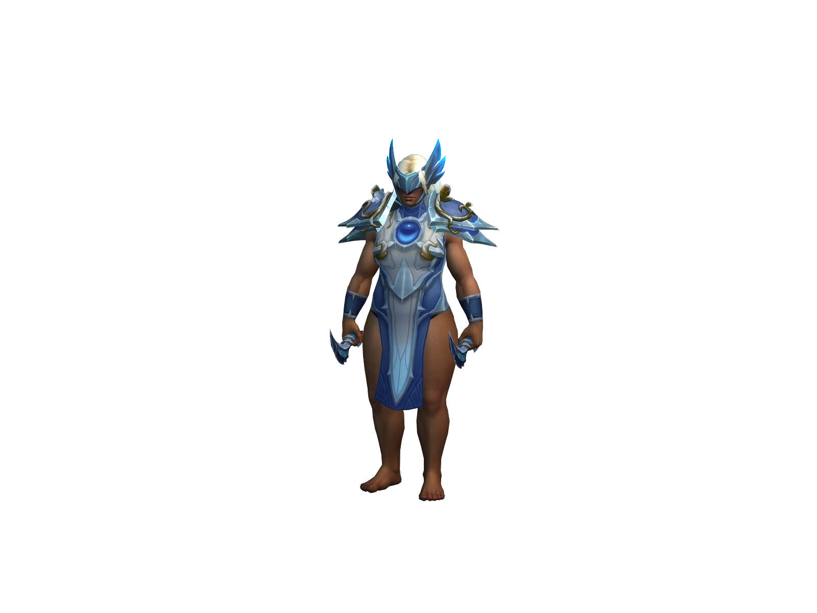 Røgueøne 3D character render