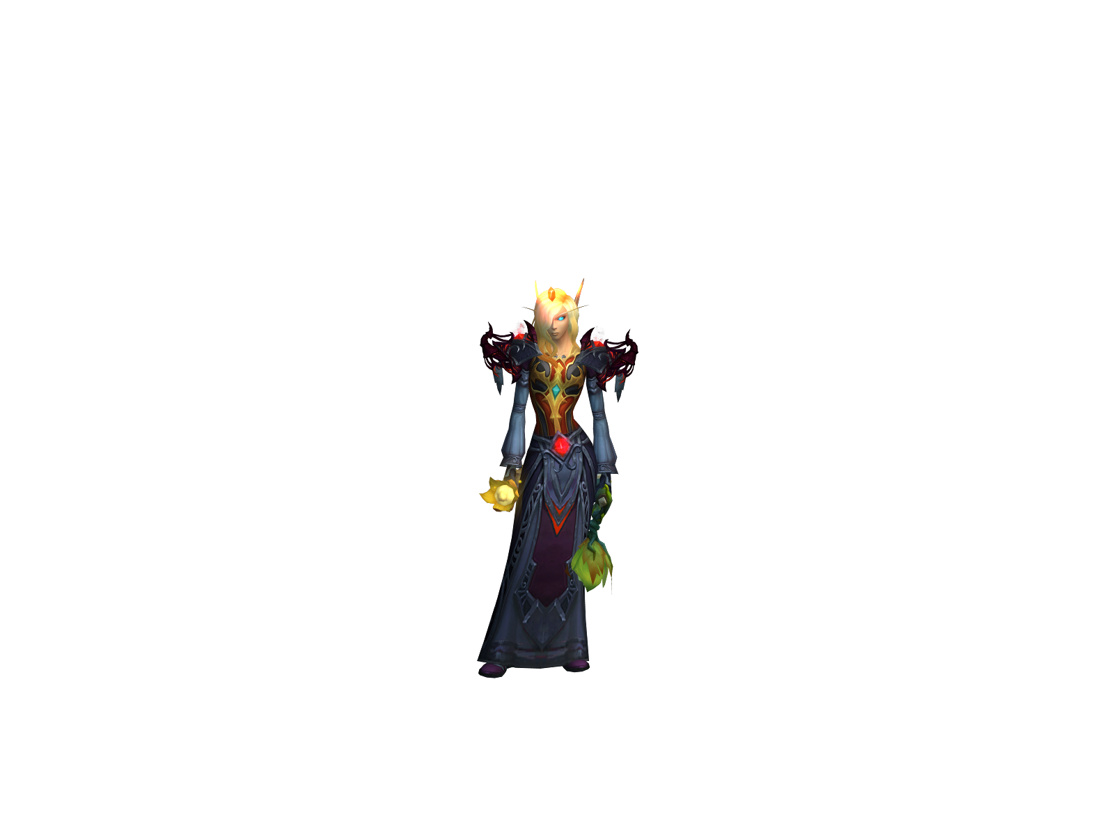 Horizons 3D character render