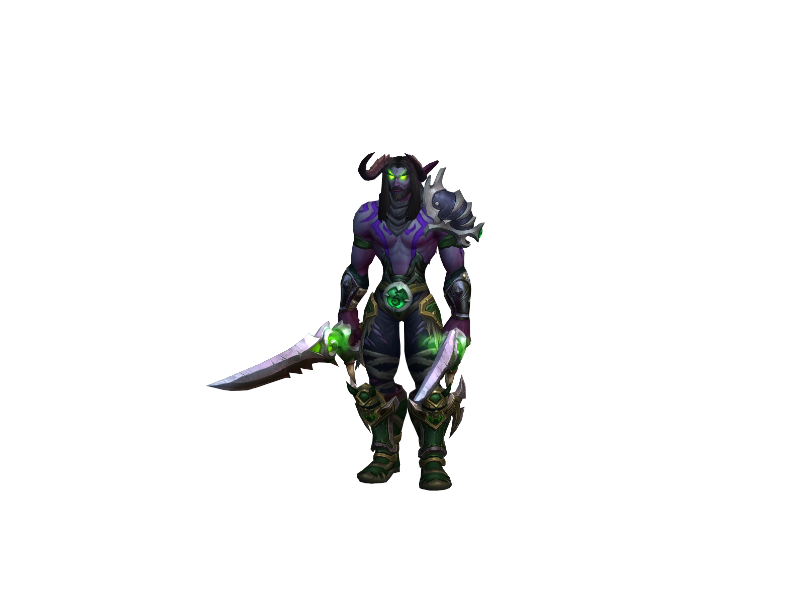 Galaenas 3D character render