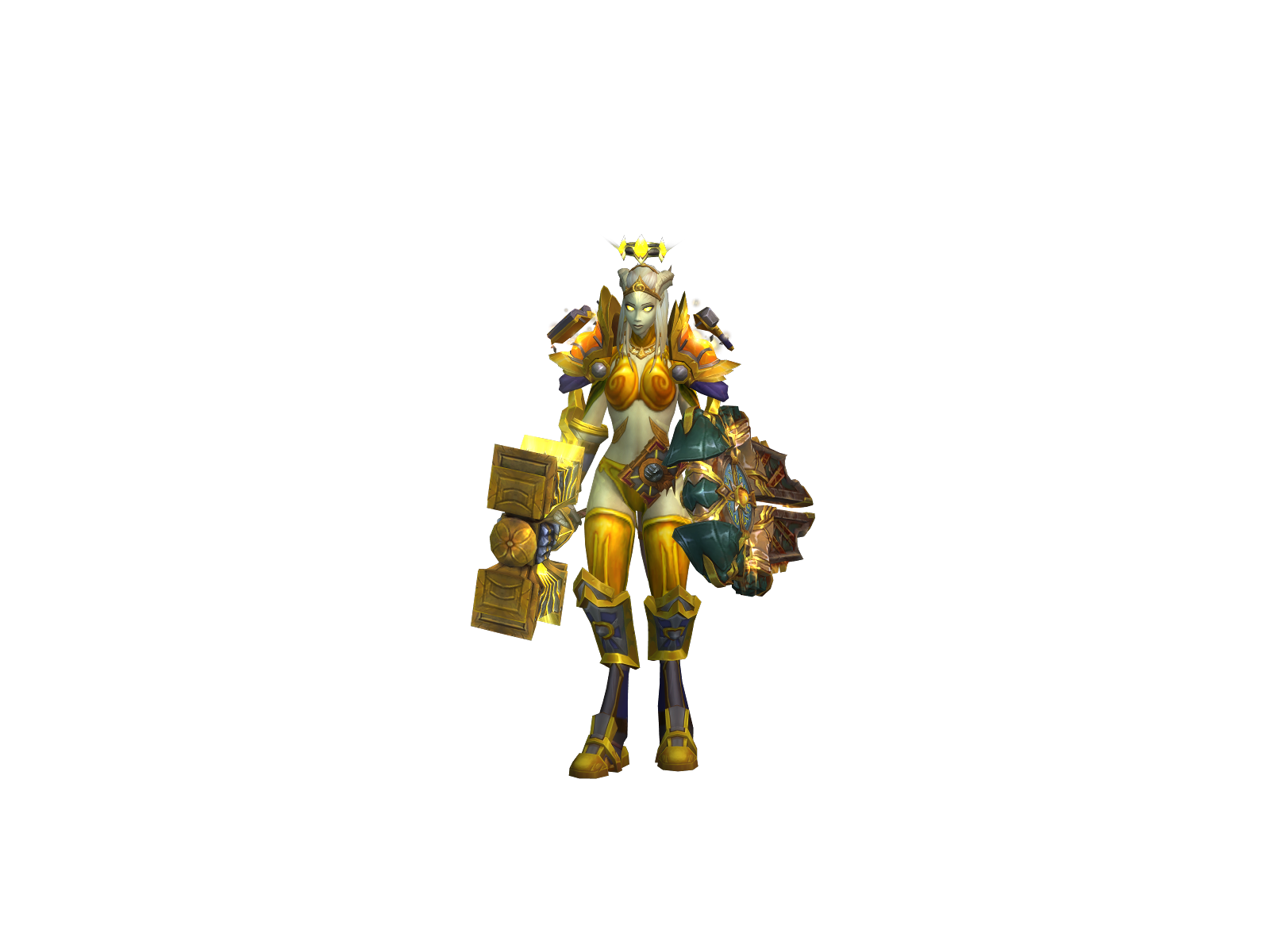 Exorsick 3D character render