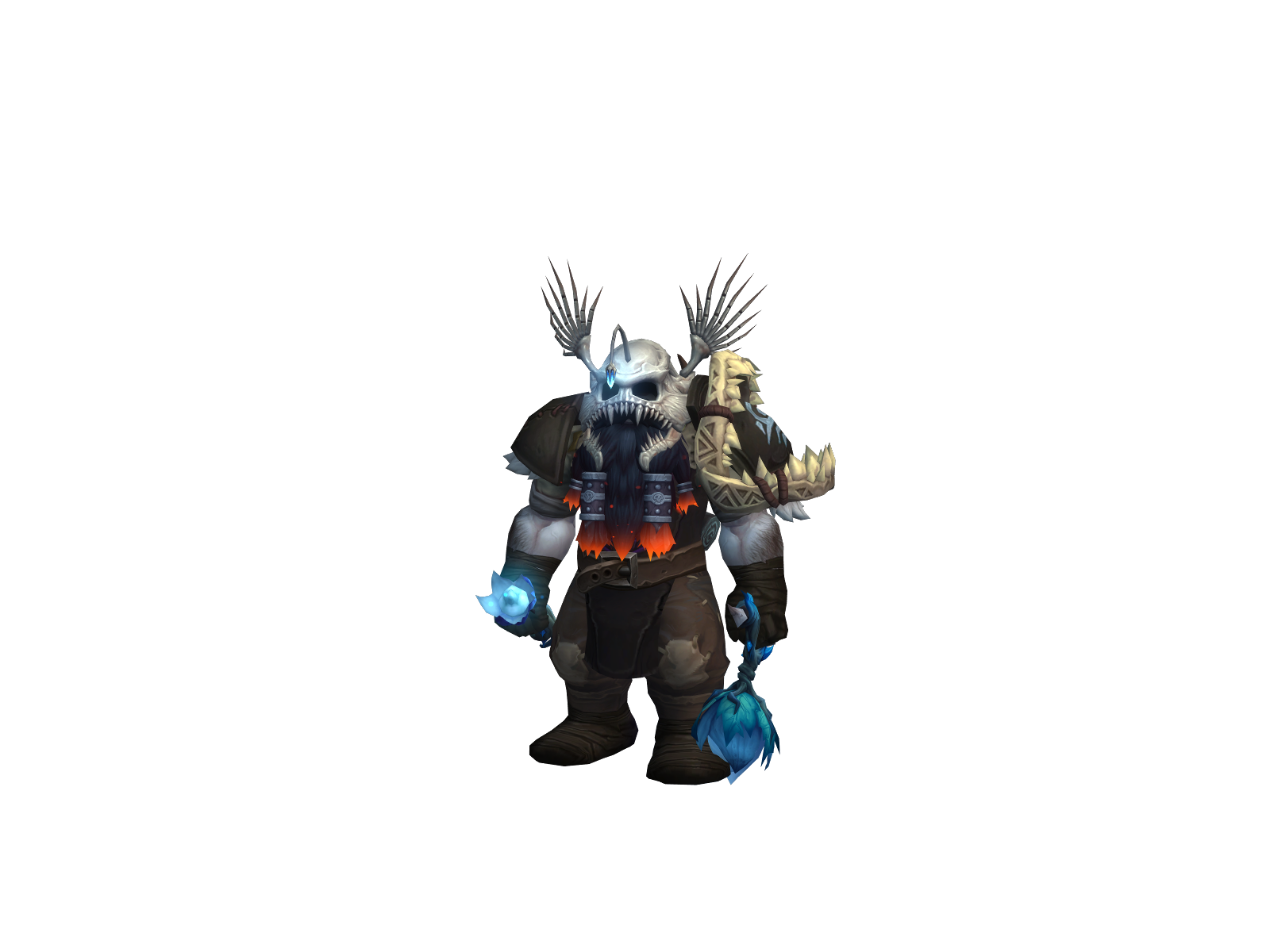 Vandruman 3D character render