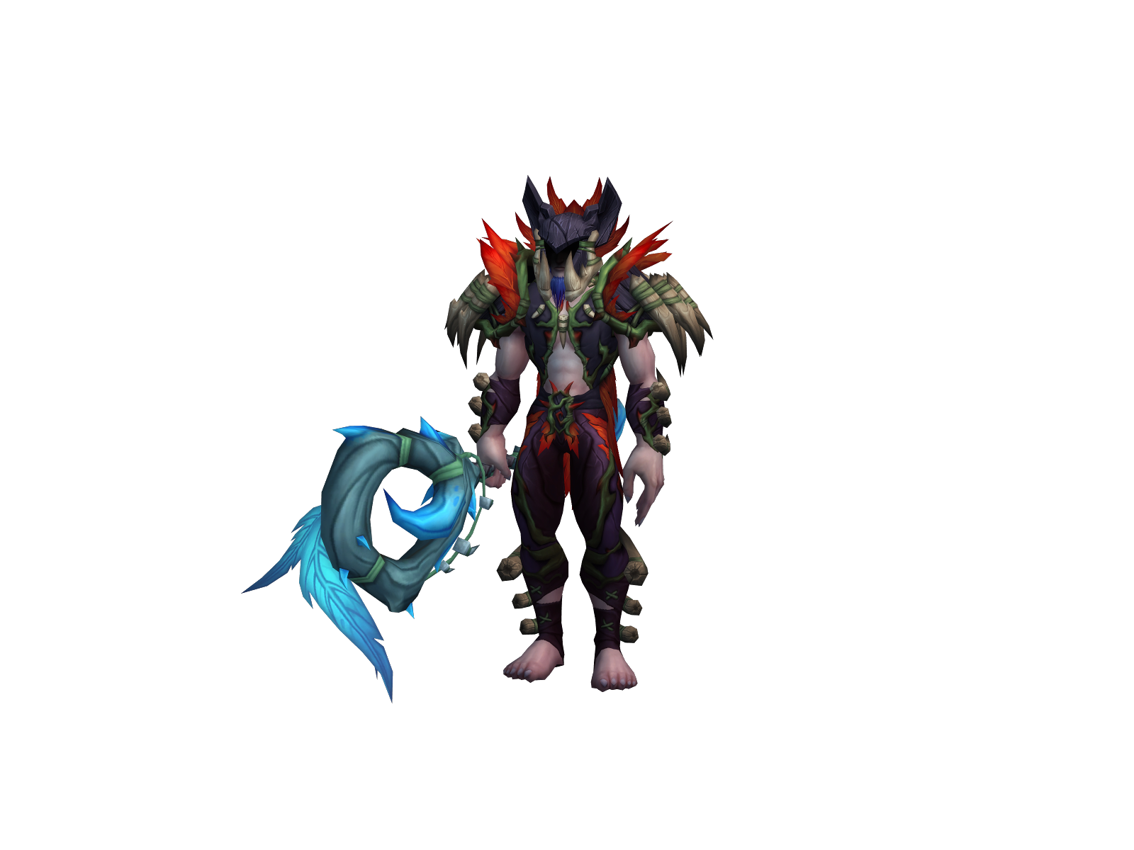 Nightpaws 3D character render