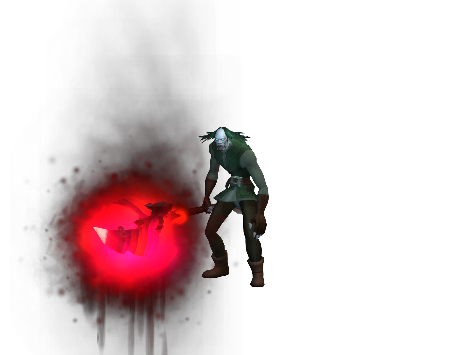 Guppo 3D character render