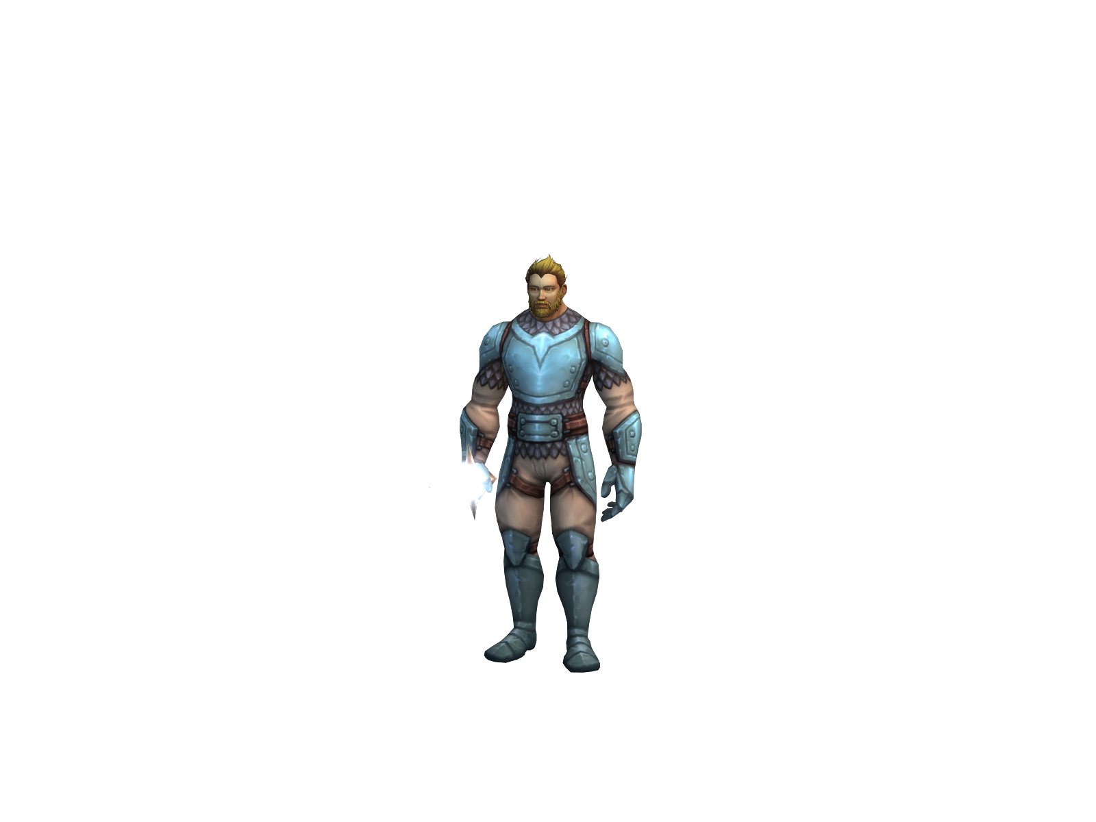 Cardboards 3D character render