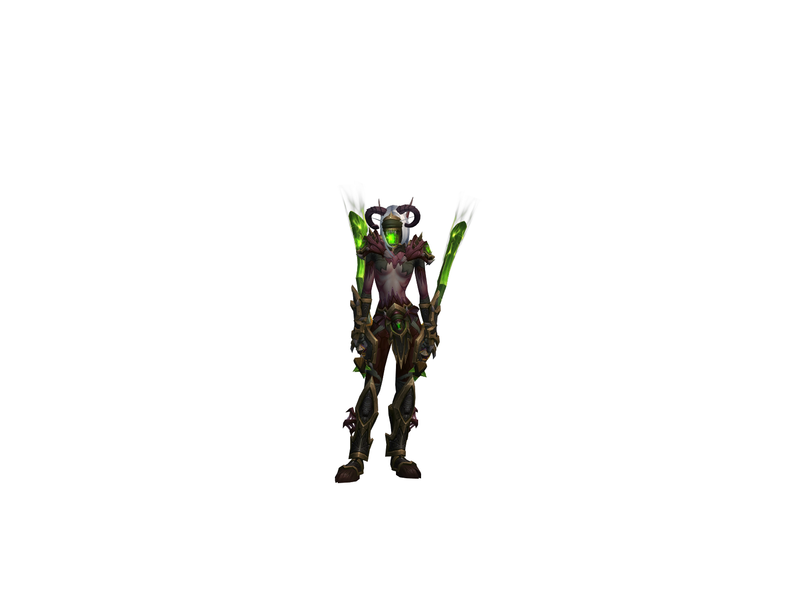 Fearfreya 3D character render