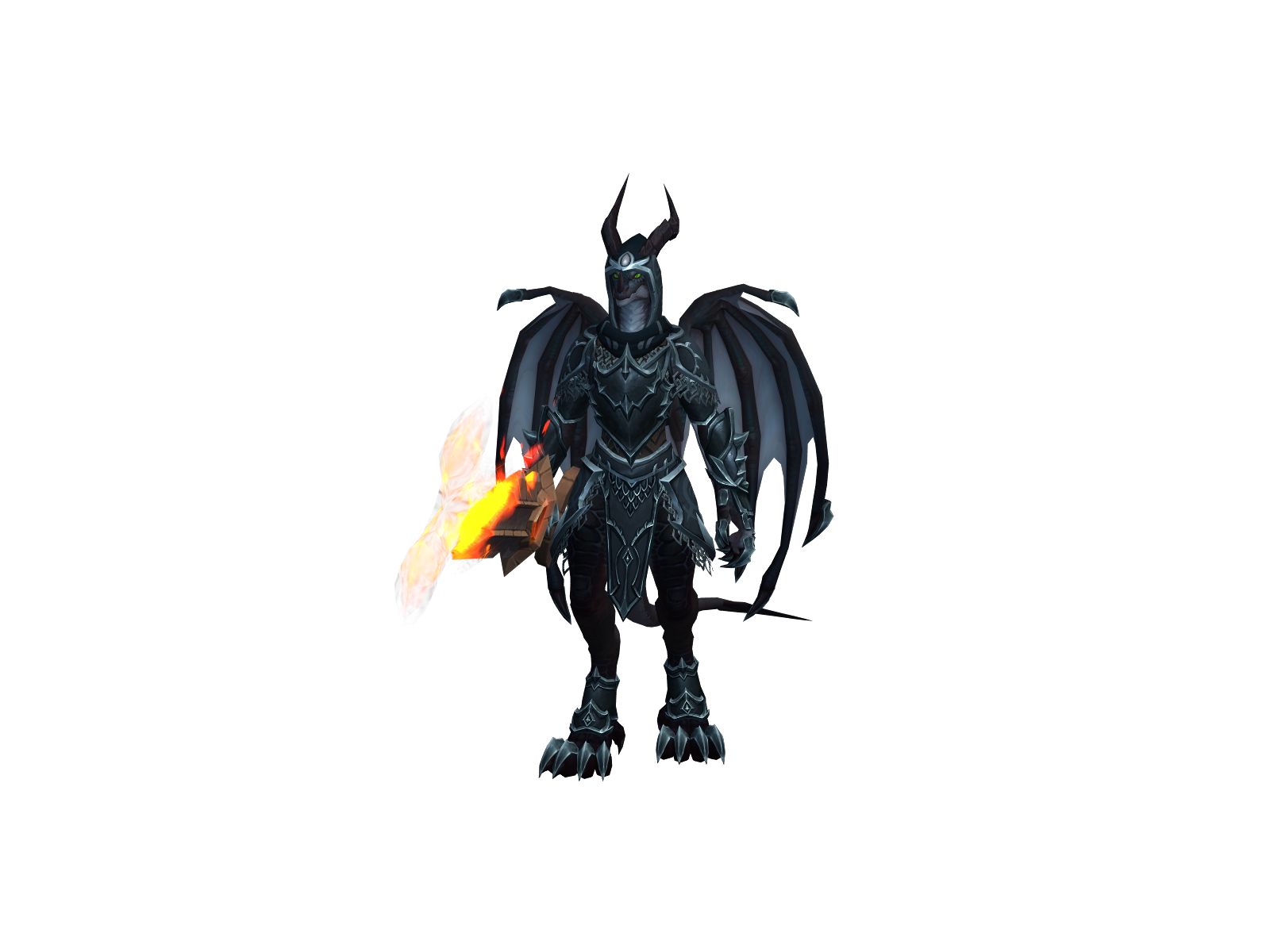 Gfueldemon 3D character render