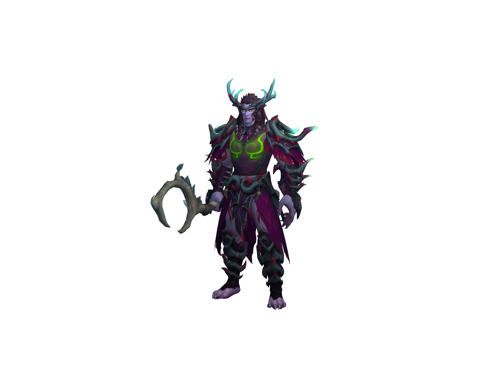 Bunjbloom 3D character render