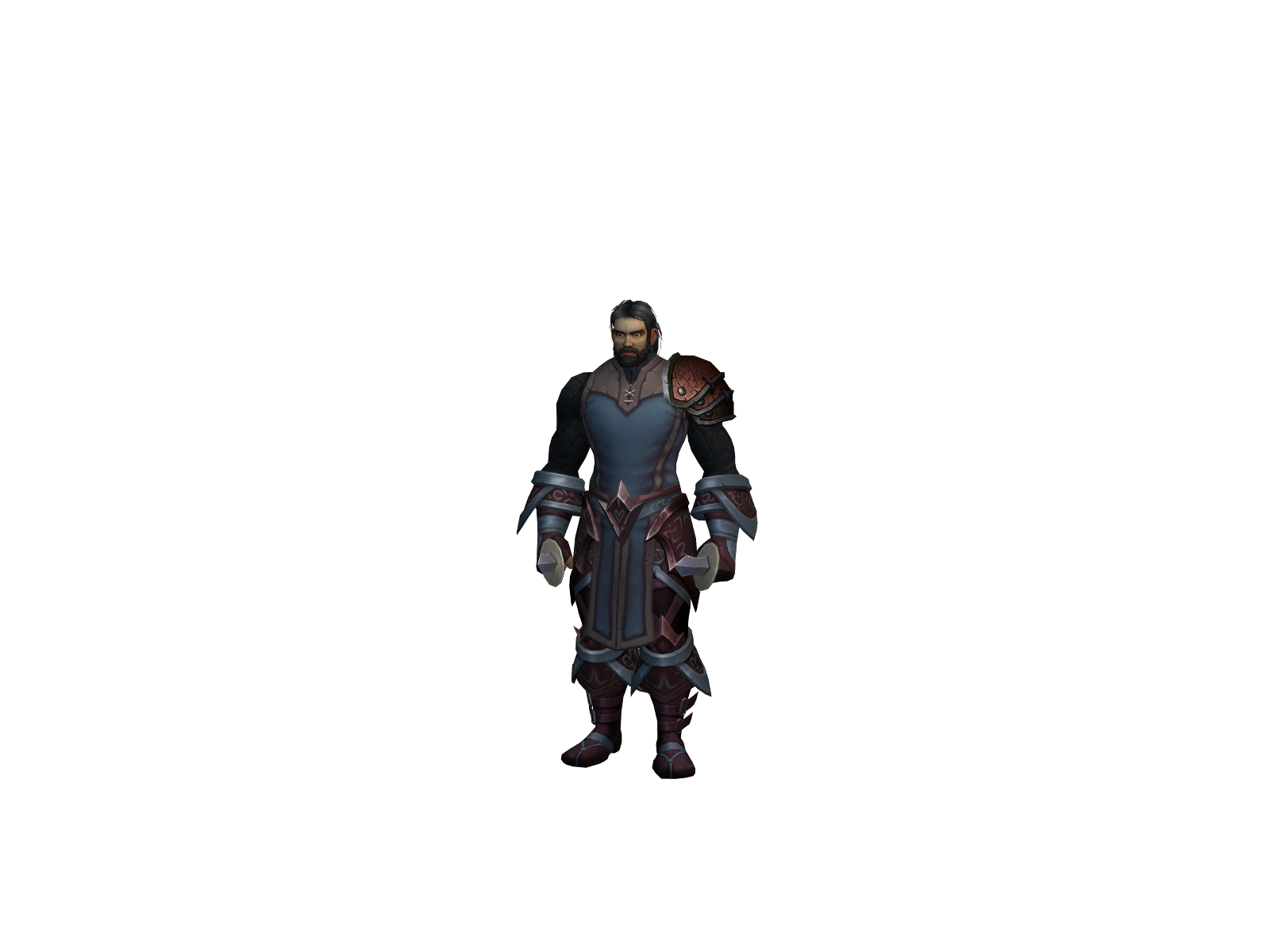 Zellron 3D character render