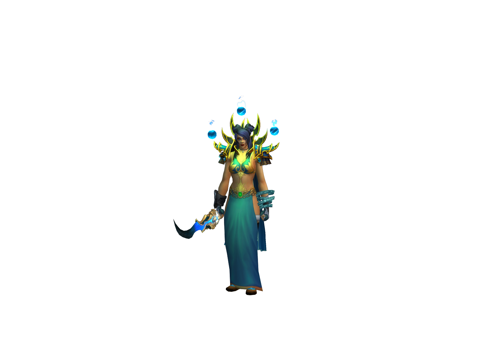 Sorshias 3D character render