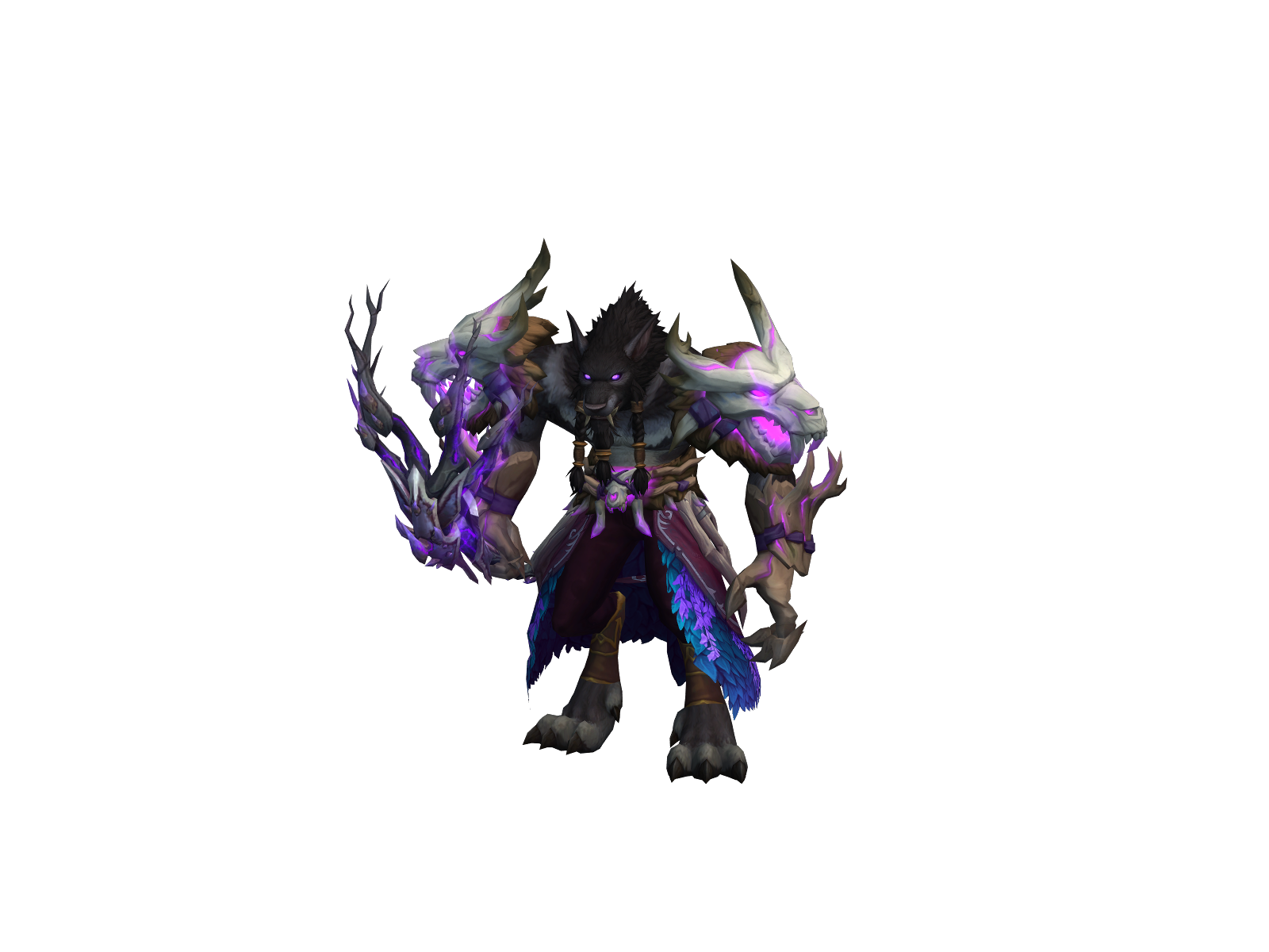 Grimnare 3D character render