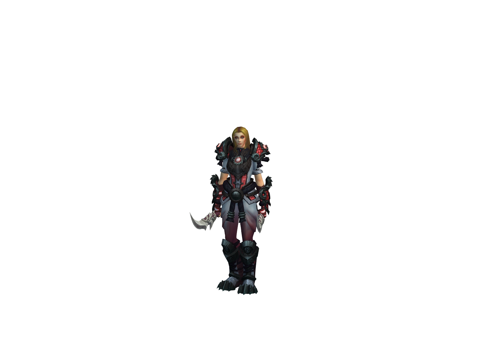 Kiblast 3D character render