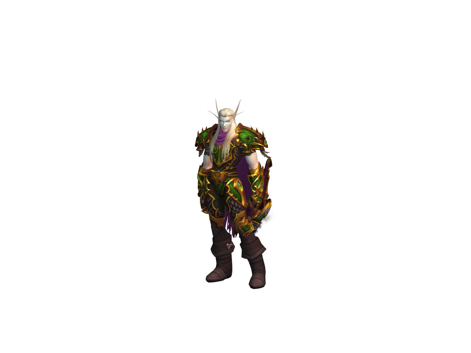 Laurelen 3D character render
