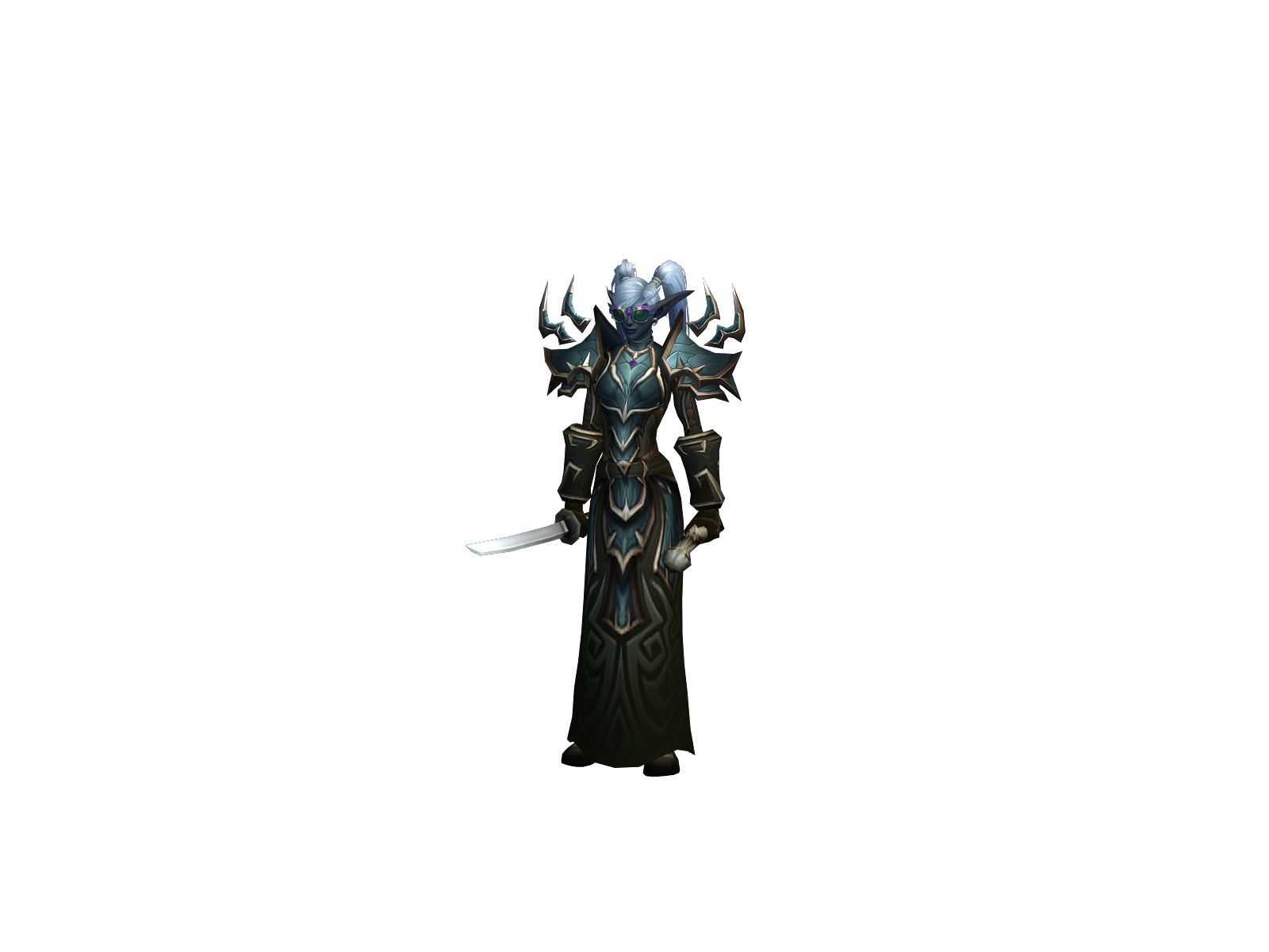 Önaïa 3D character render